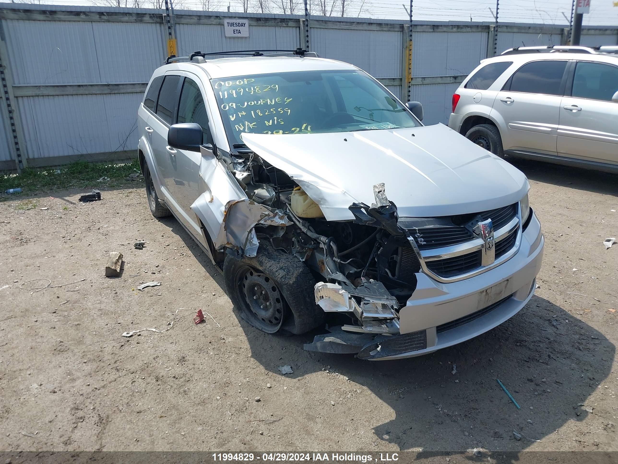 DODGE JOURNEY 2009 3d4gg47b19t182559