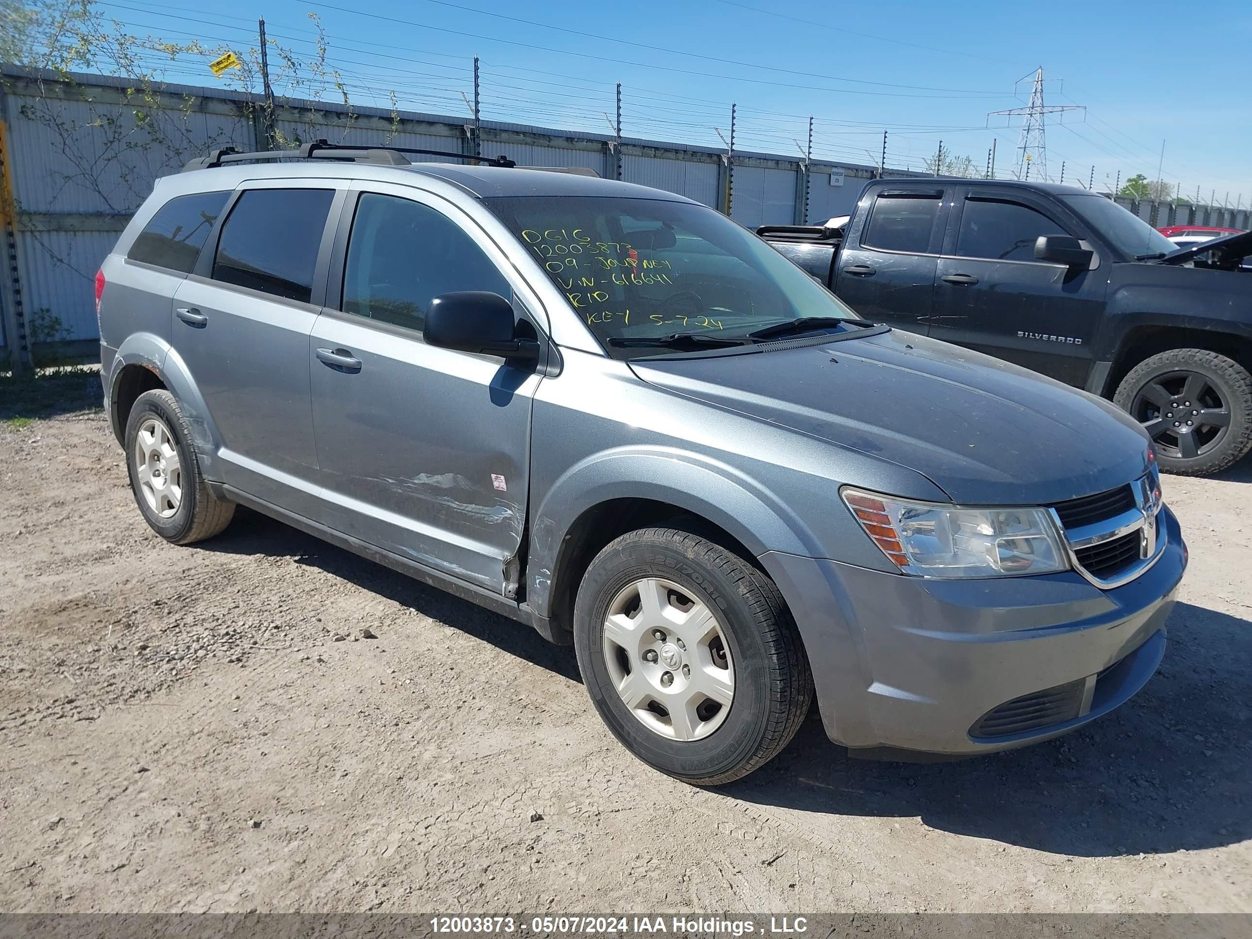 DODGE JOURNEY 2009 3d4gg47bx9t616641