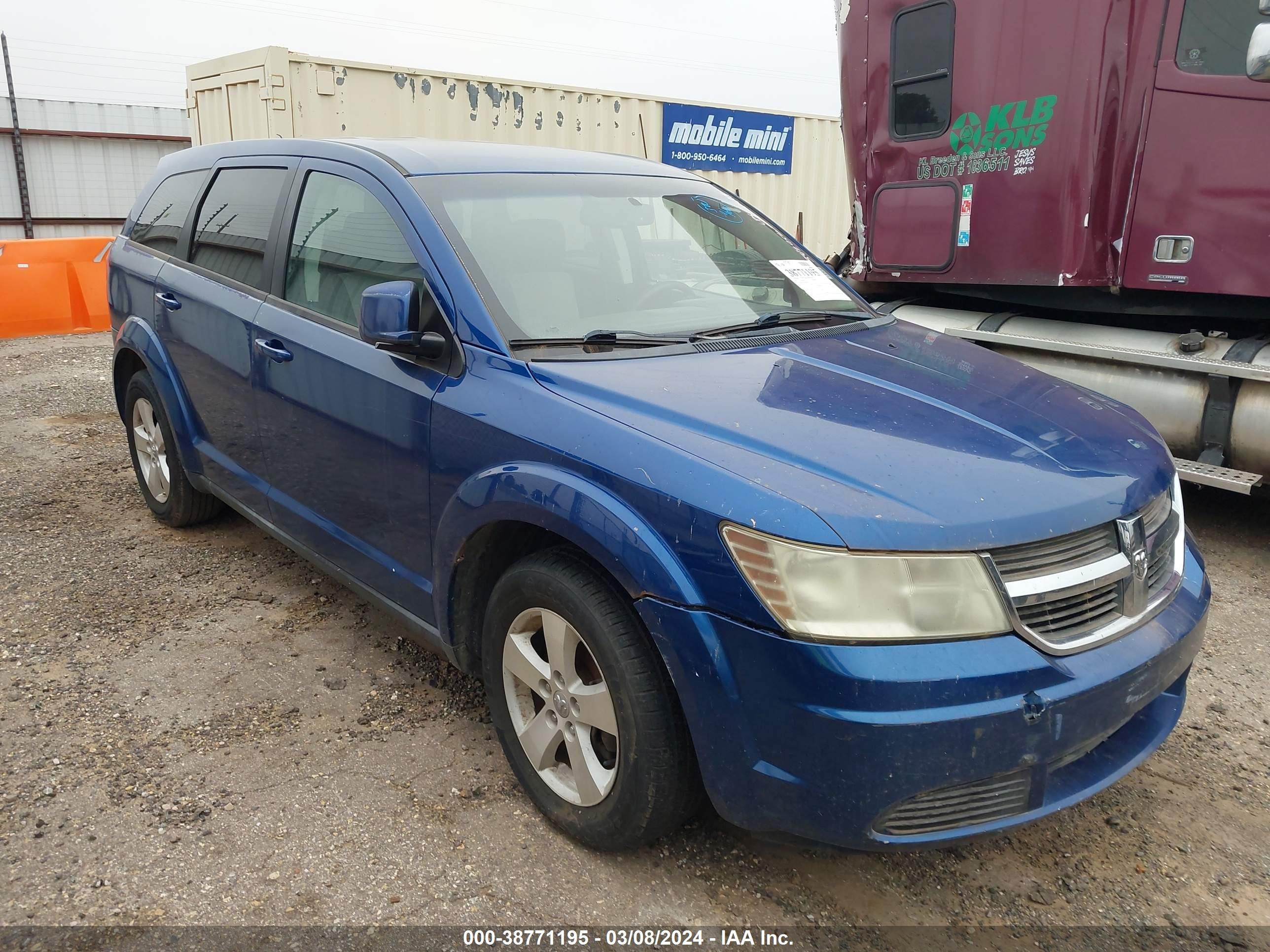 DODGE JOURNEY 2009 3d4gg57v49t542956