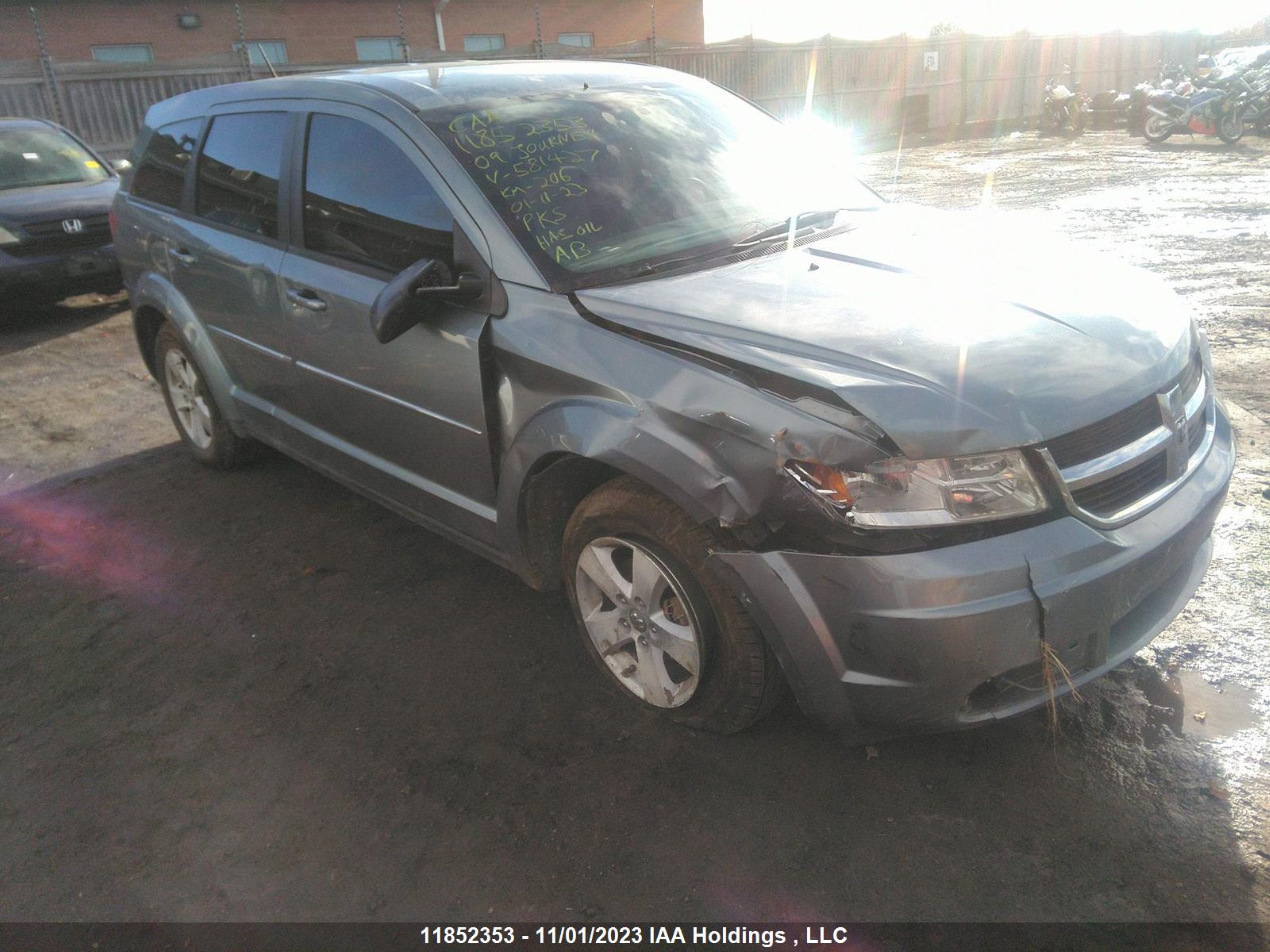 DODGE JOURNEY 2009 3d4gg57v79t581427