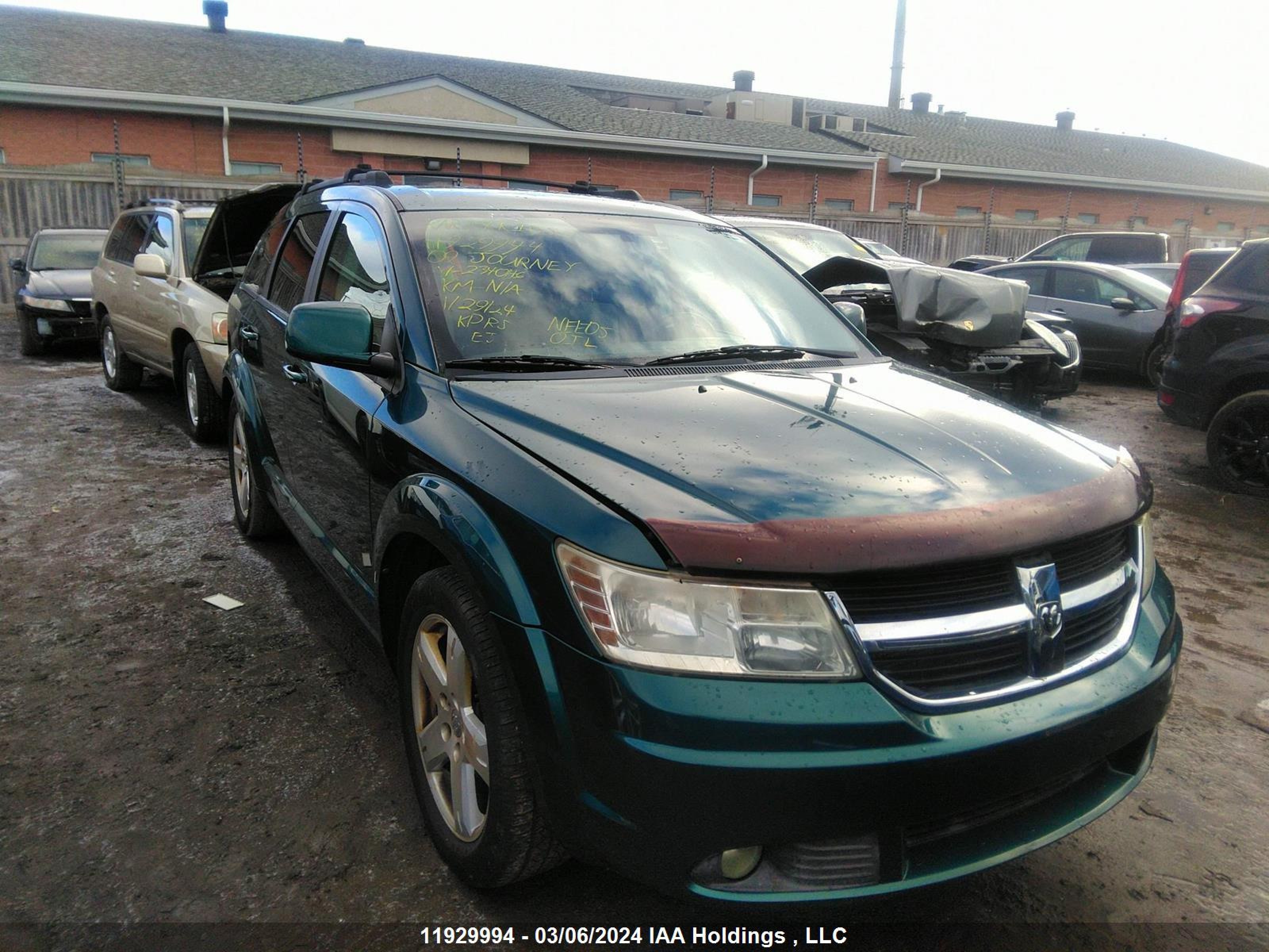 DODGE JOURNEY 2009 3d4gh57v79t234046