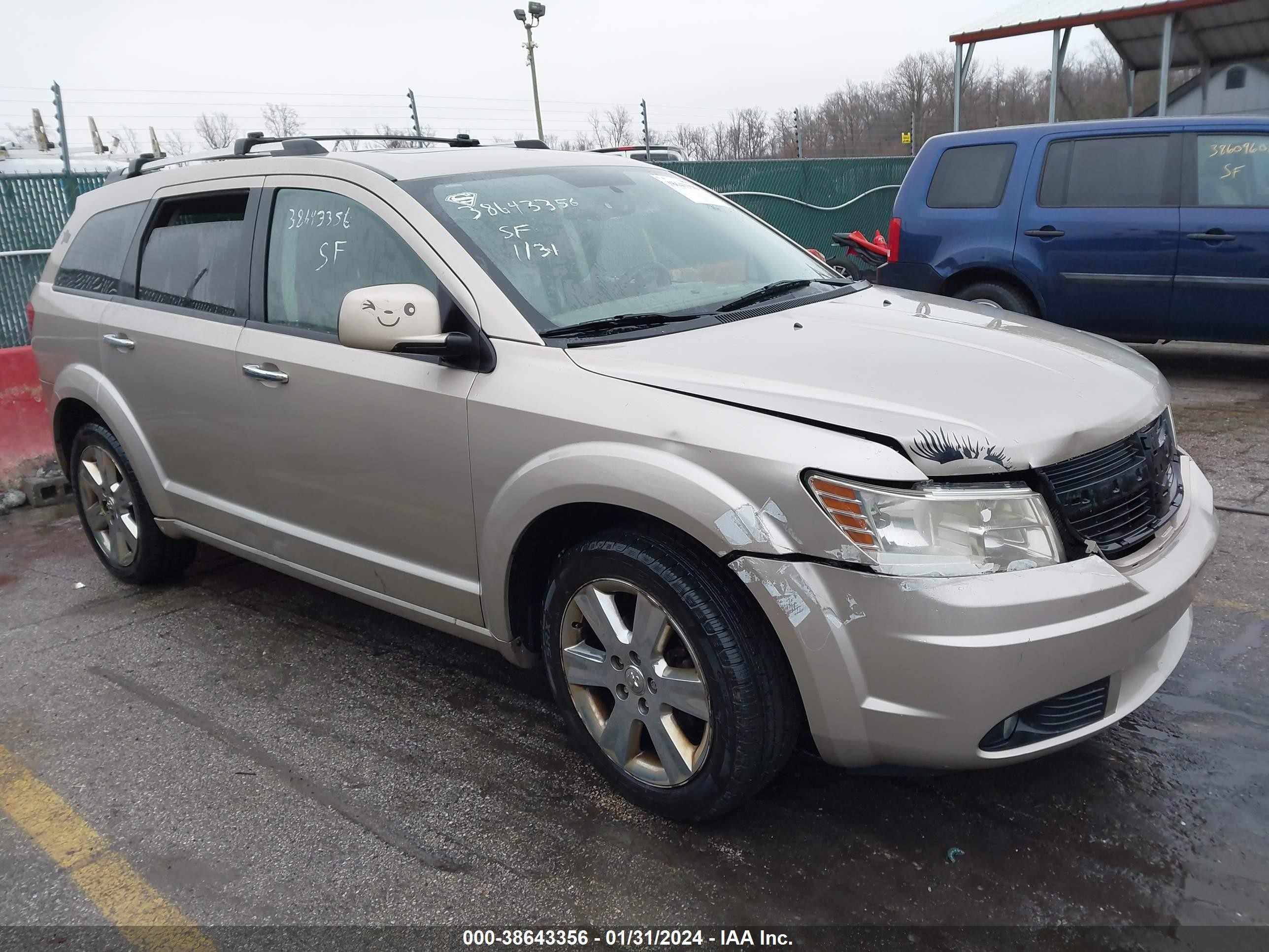 DODGE JOURNEY 2009 3d4gh67v69t171821