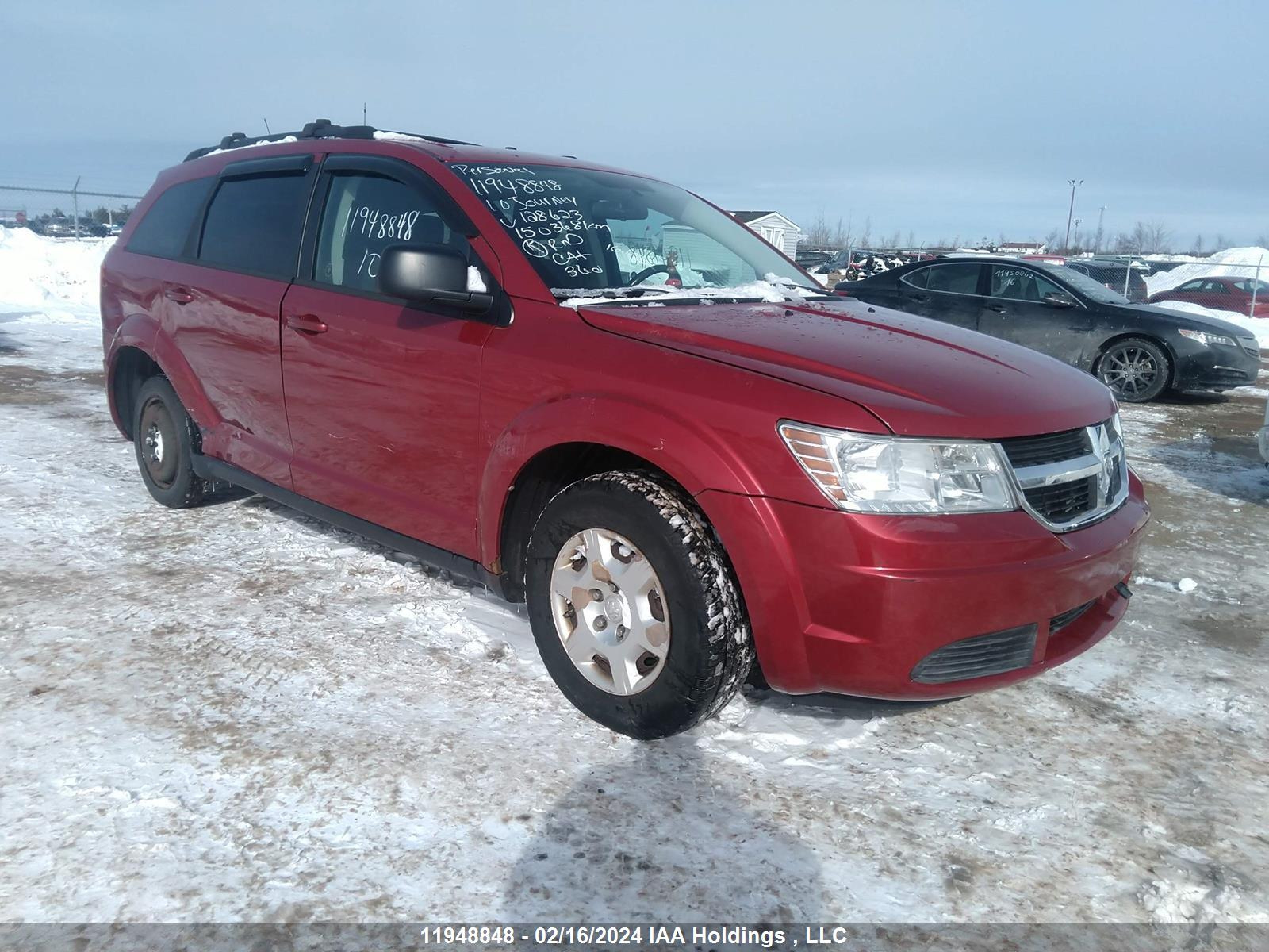 DODGE JOURNEY 2010 3d4pg4fb3at128623