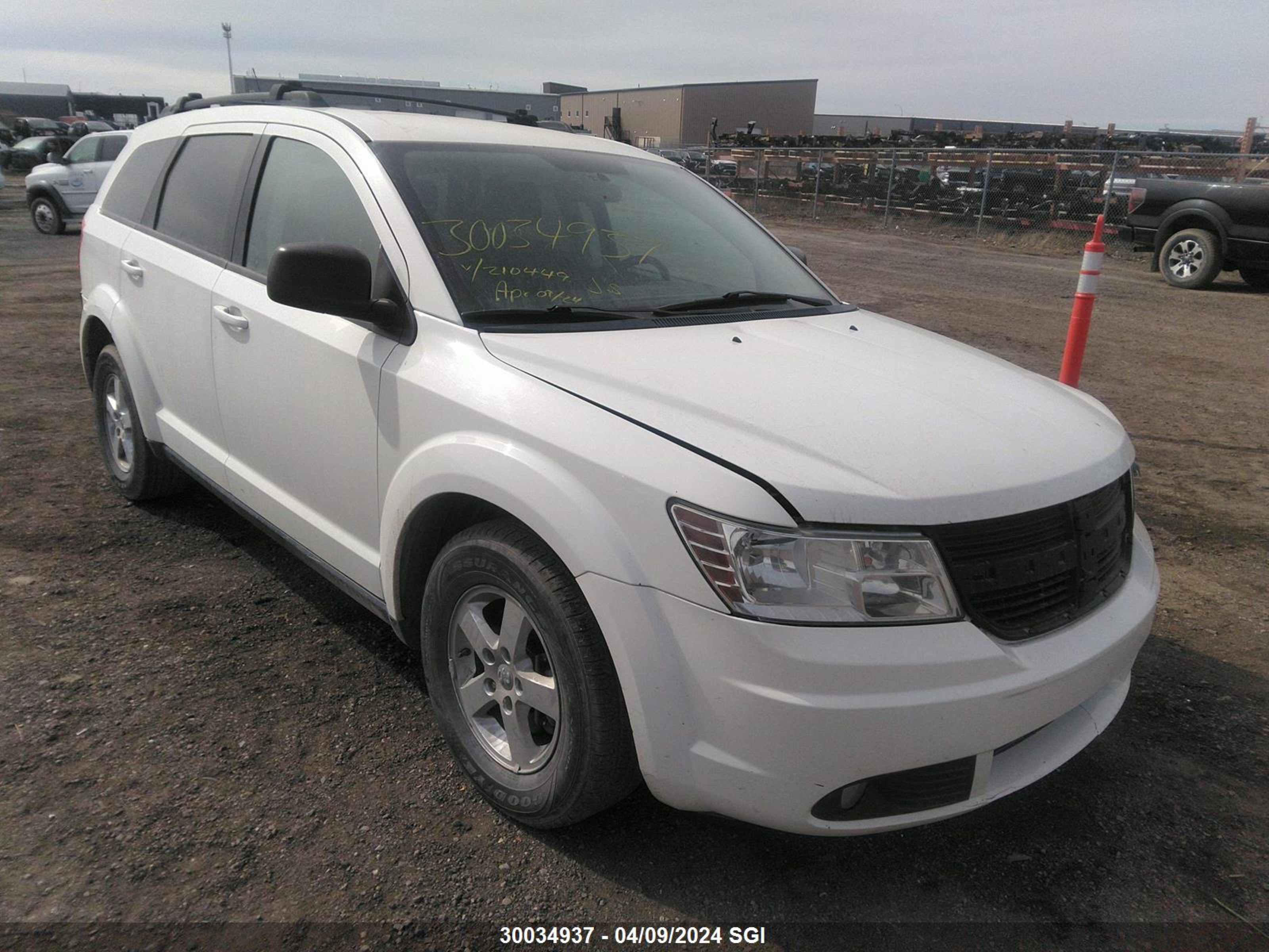 DODGE JOURNEY 2010 3d4pg4fb7at210449