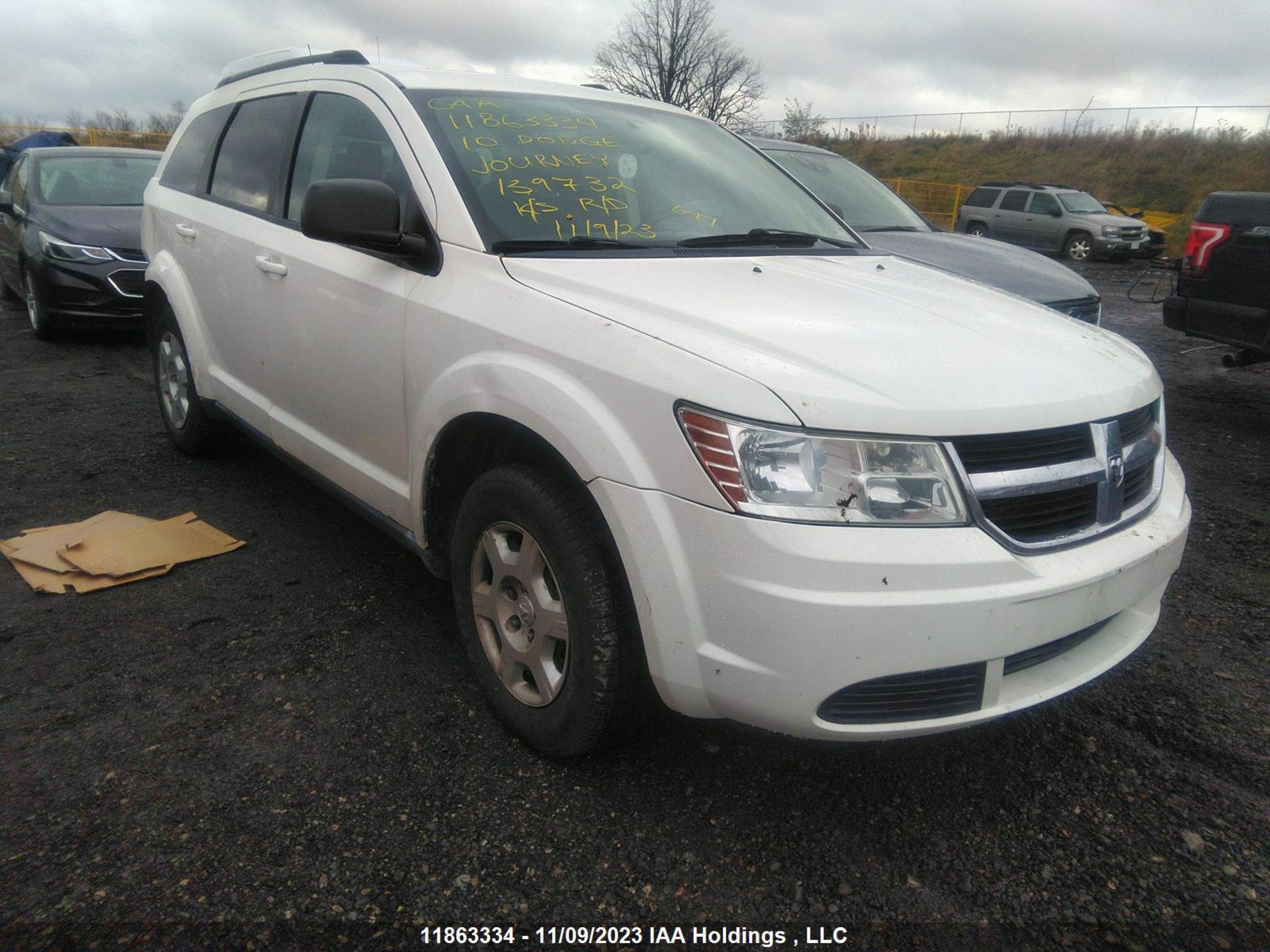 DODGE JOURNEY 2010 3d4pg4fb8at139732