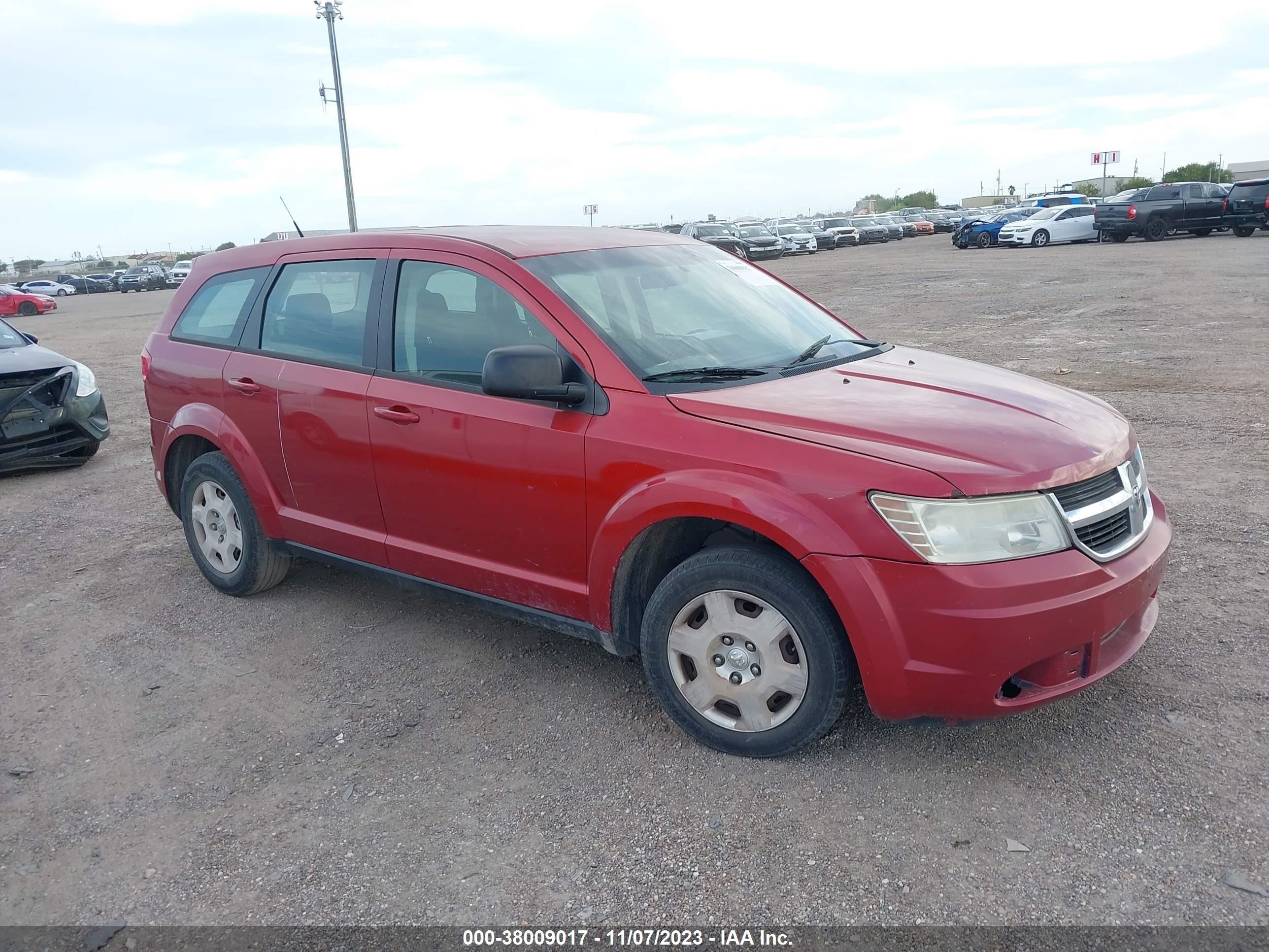 DODGE JOURNEY 2010 3d4pg4fb9at119098