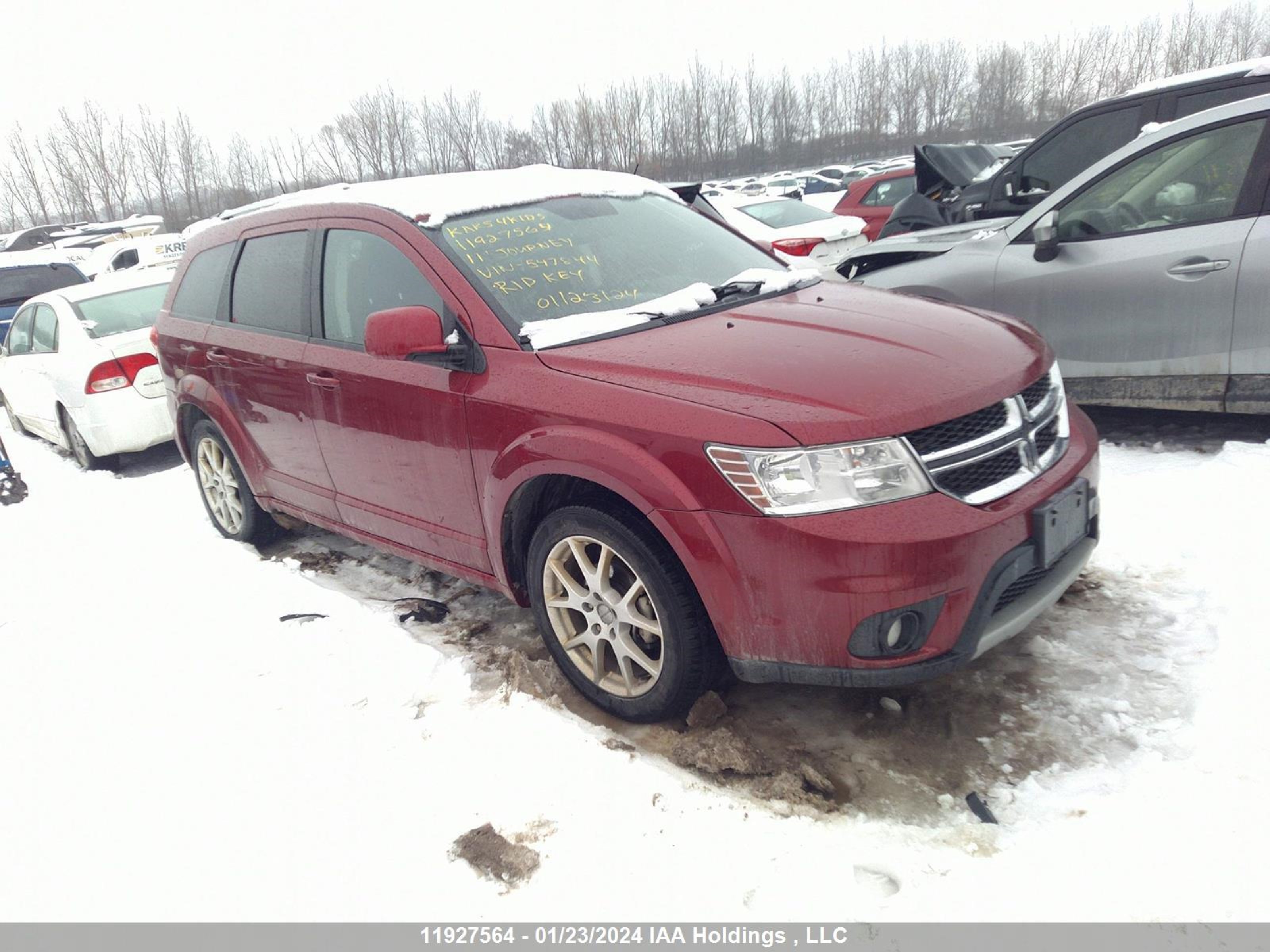 DODGE JOURNEY 2011 3d4pg5fg6bt547844