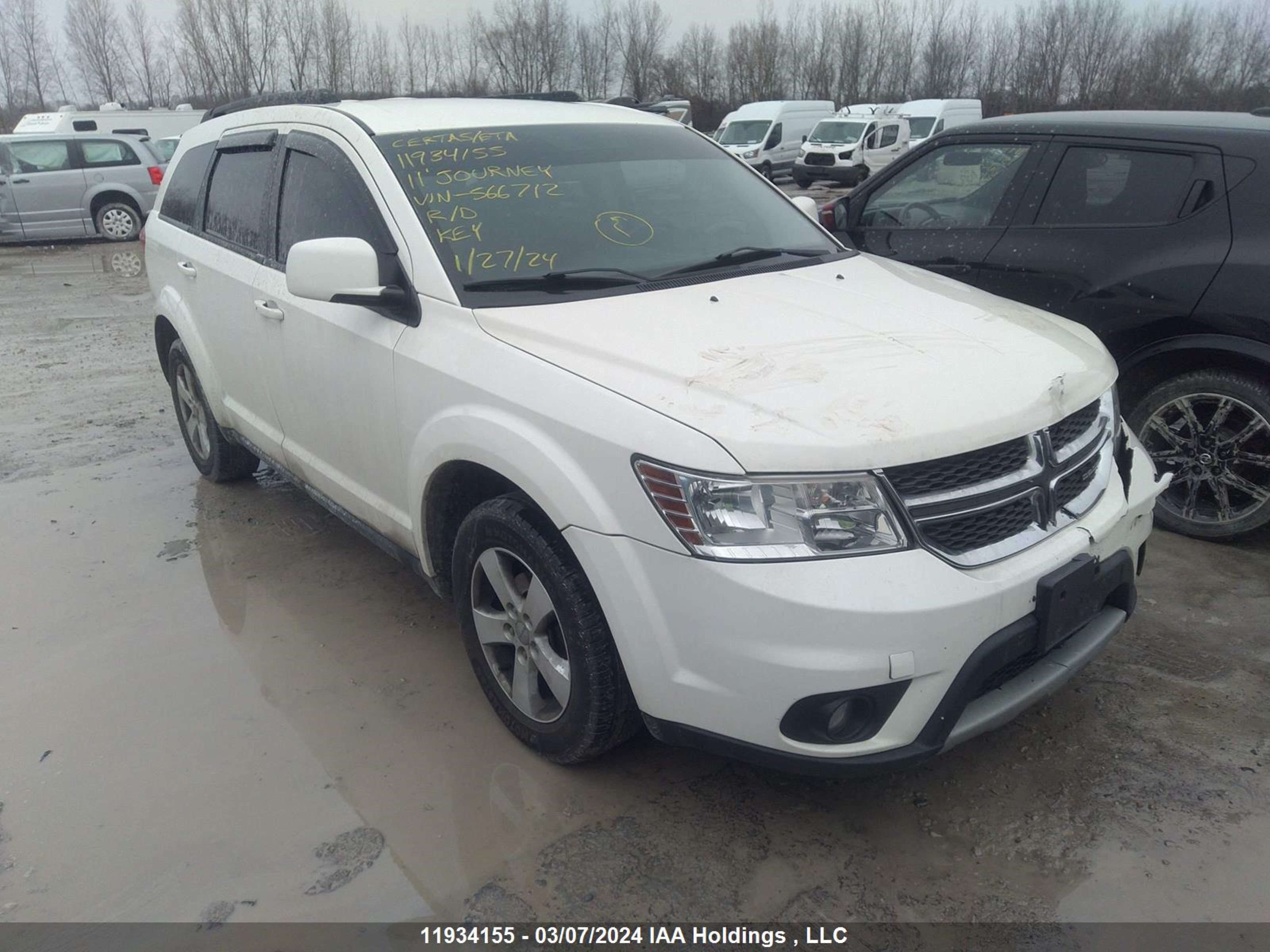 DODGE JOURNEY 2011 3d4pg5fg7bt566712