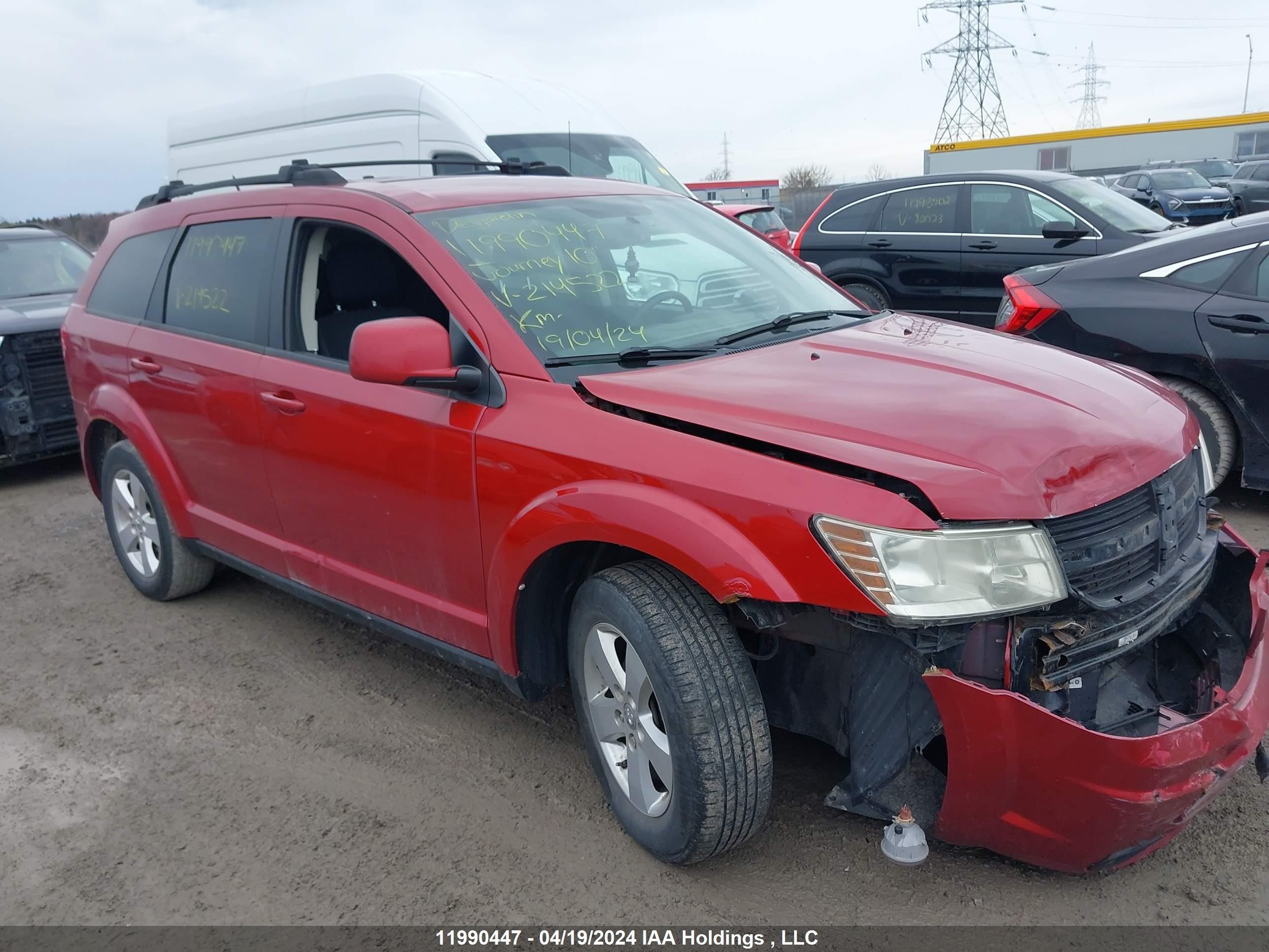 DODGE JOURNEY 2010 3d4pg5fv0at214522