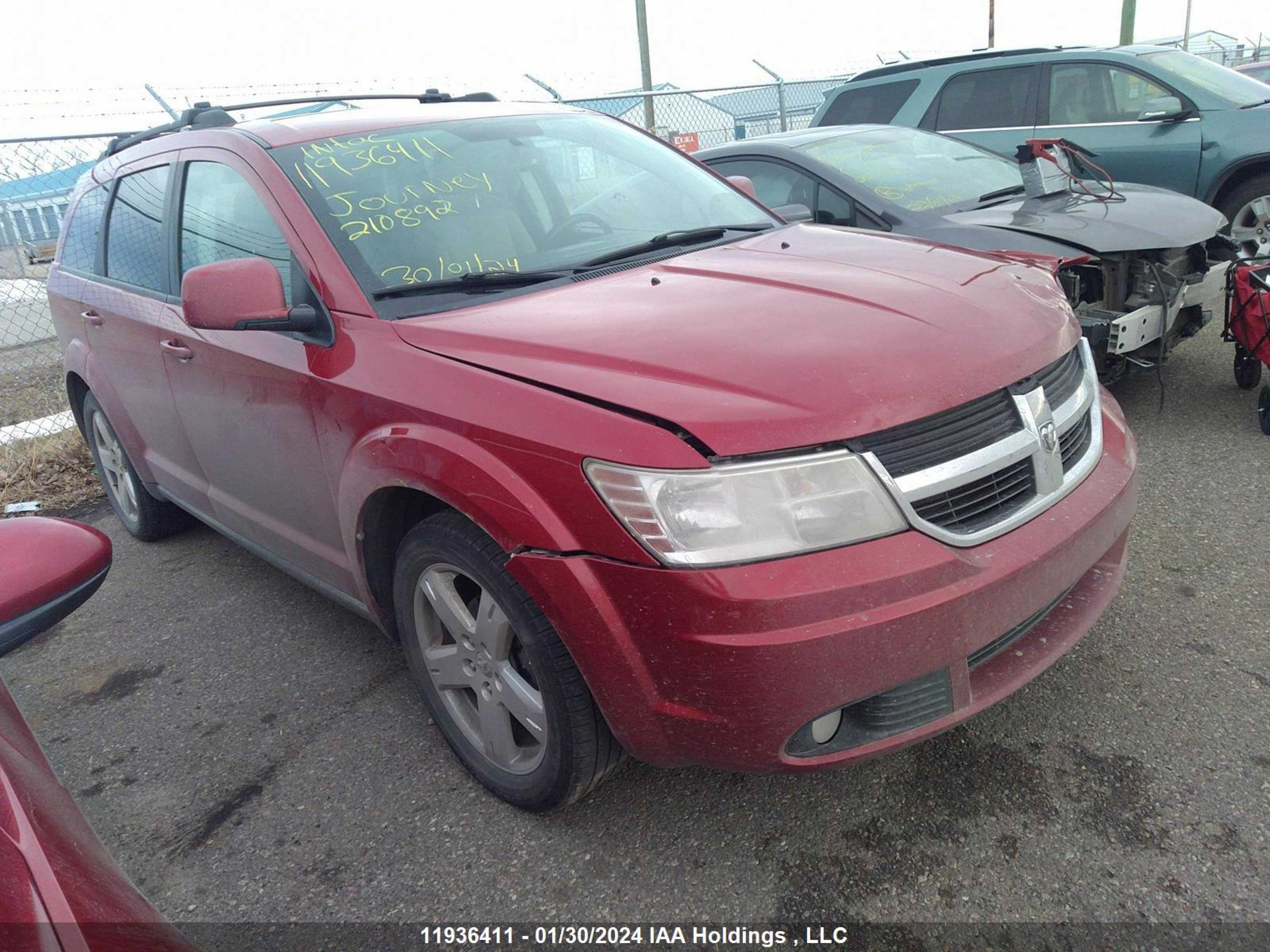 DODGE JOURNEY 2010 3d4pg5fv2at210892