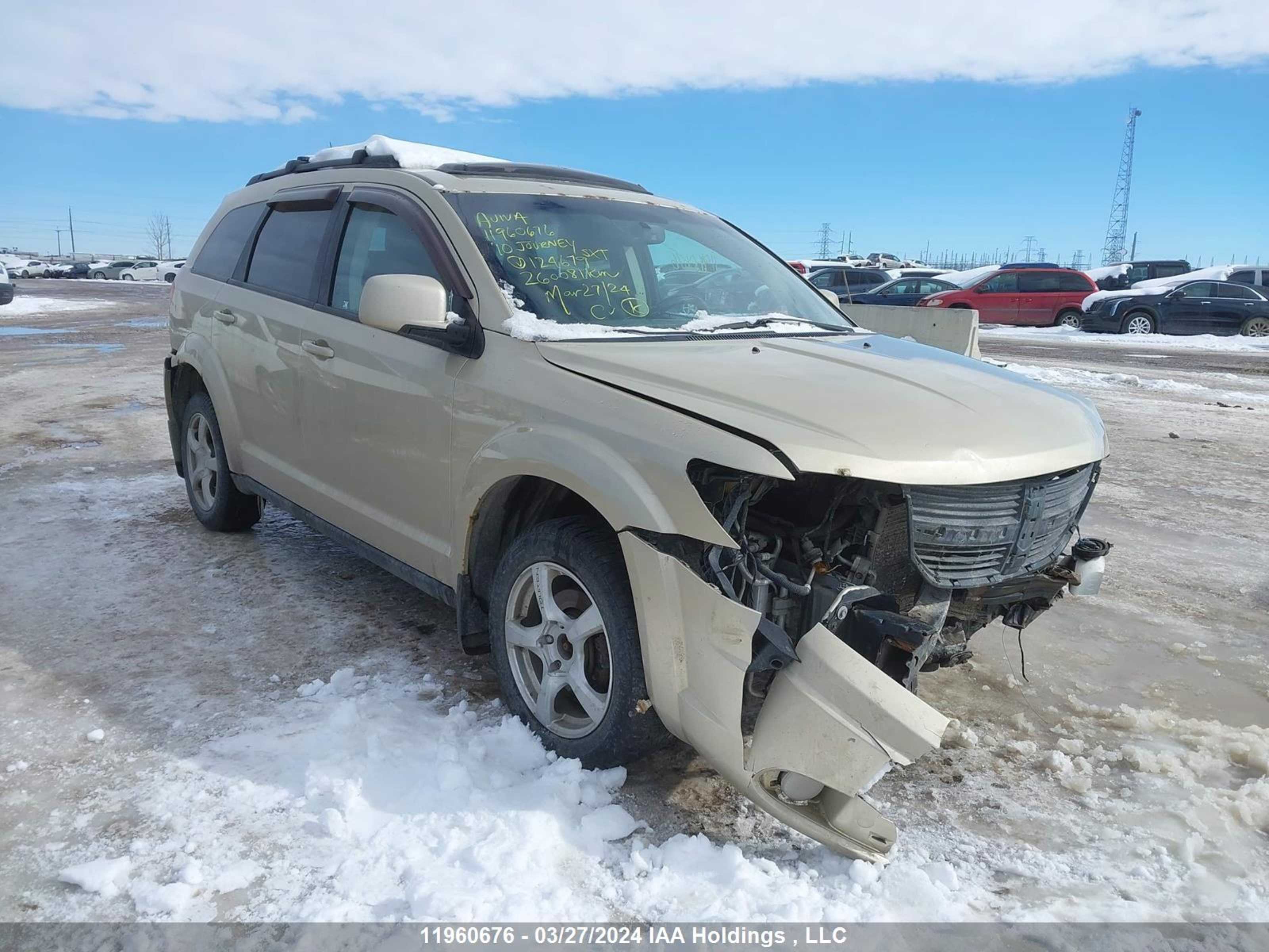 DODGE JOURNEY 2010 3d4pg5fvxat124679