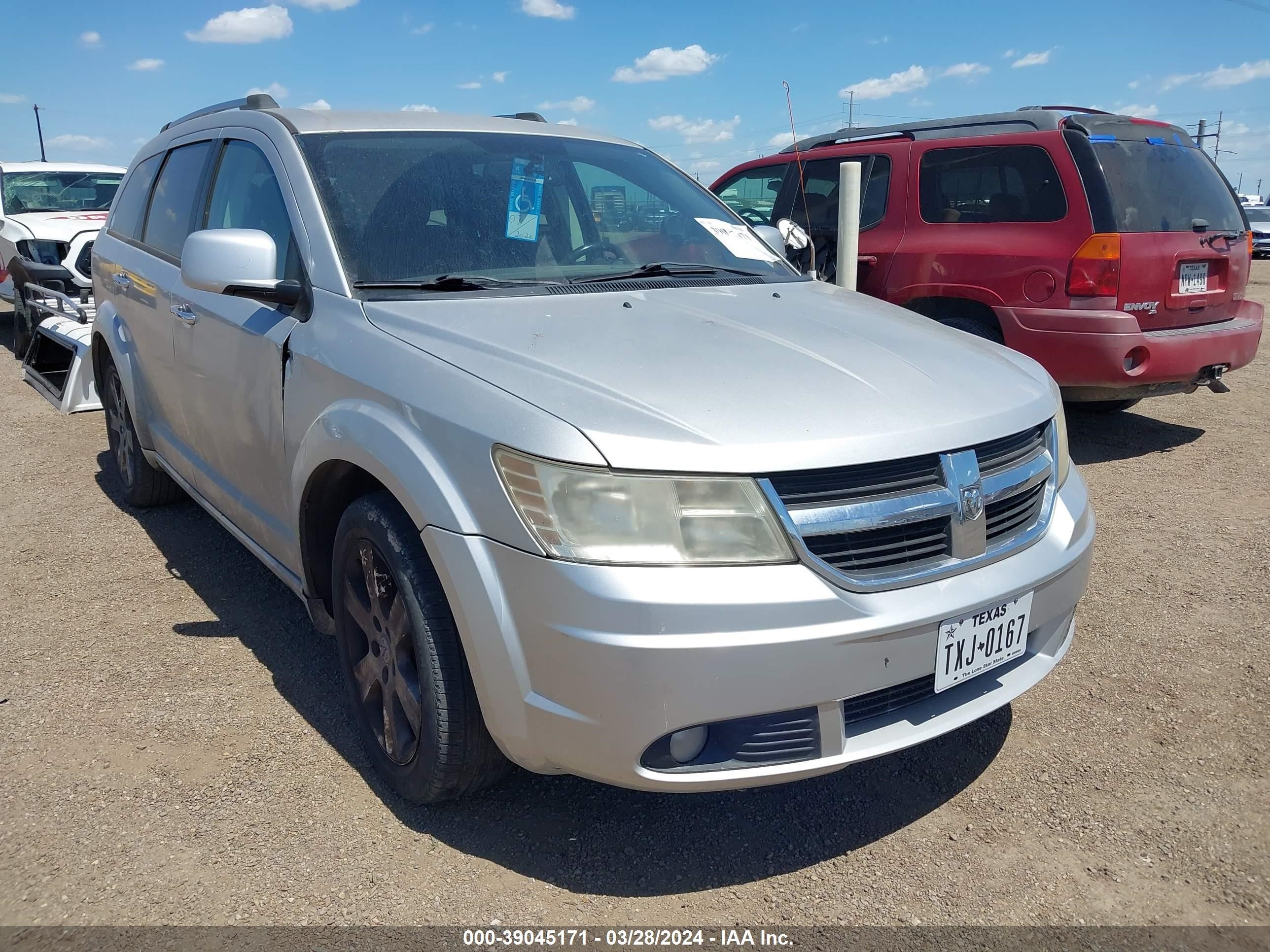 DODGE JOURNEY 2010 3d4pg6fv1at183478