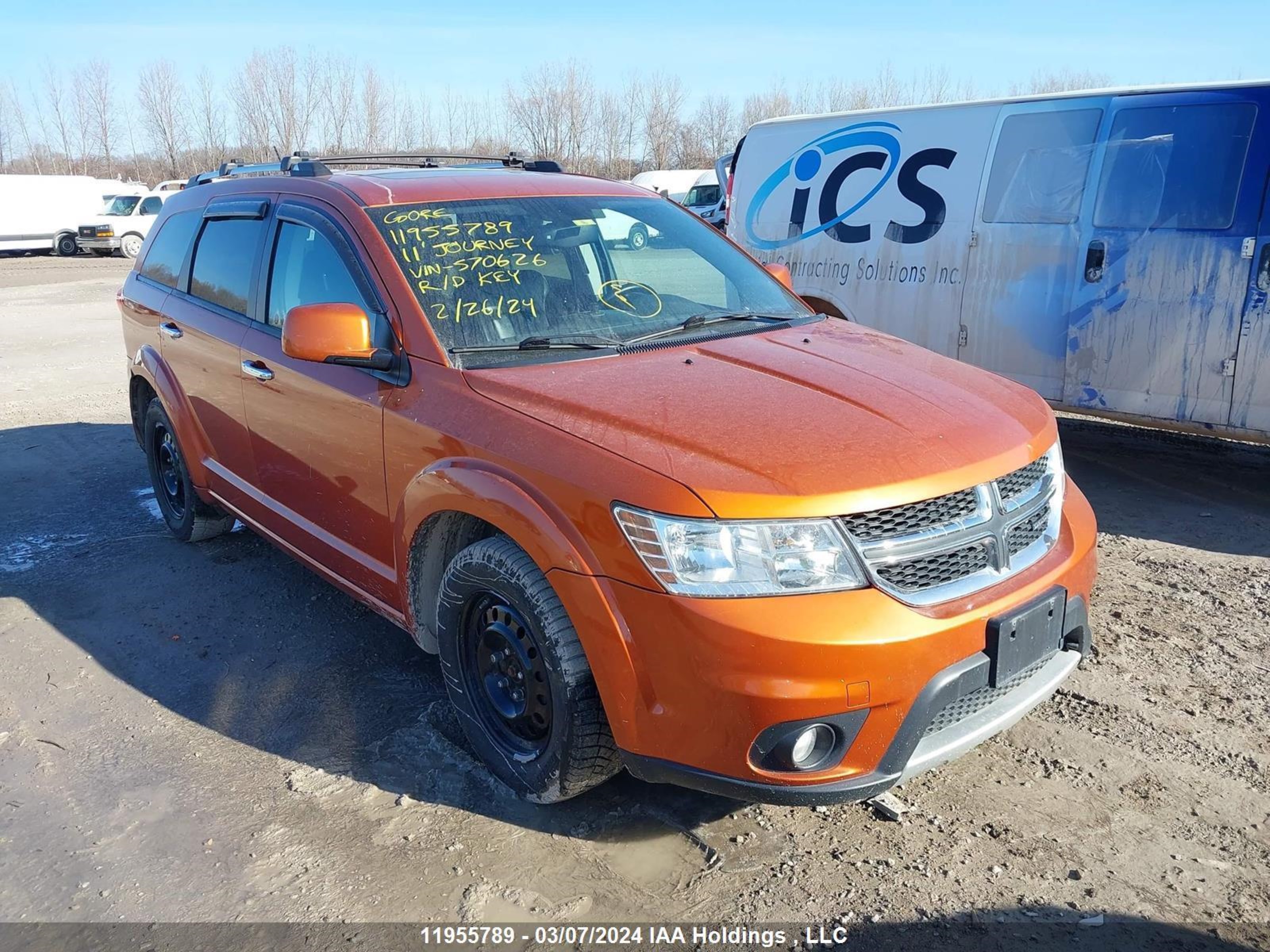 DODGE JOURNEY 2011 3d4ph6fg8bt570626