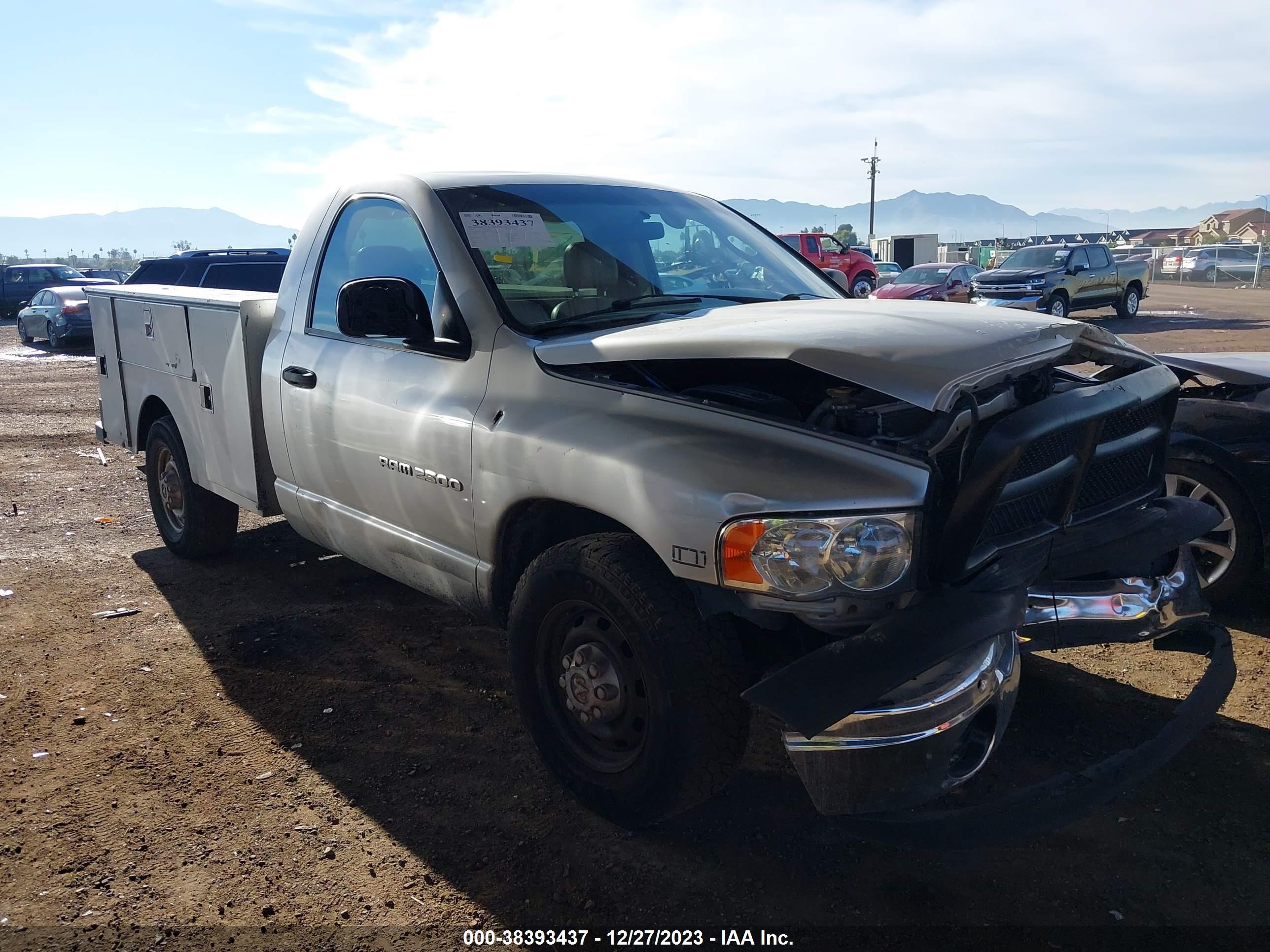 DODGE RAM 2005 3d6wr26d85g831572