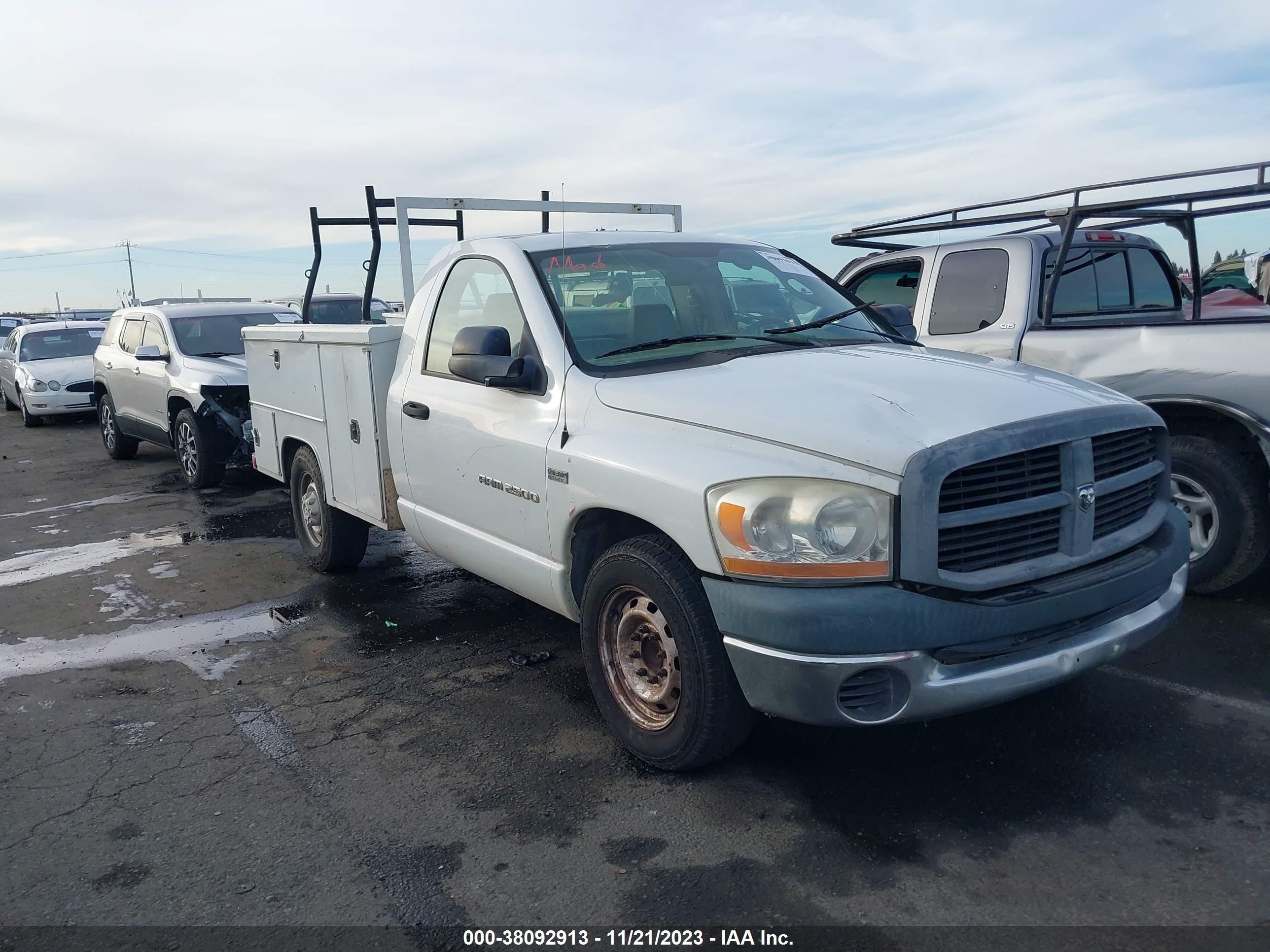 DODGE RAM 2006 3d6wr26d86g154069