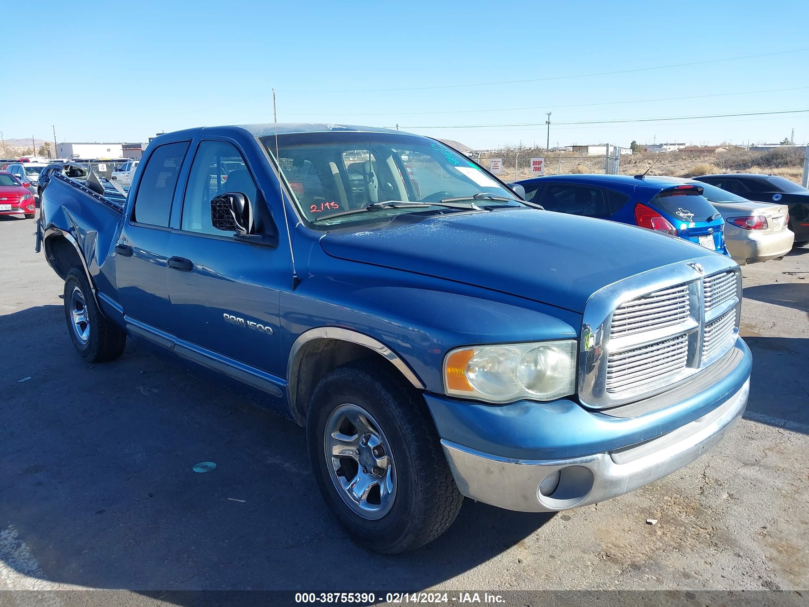 DODGE RAM 2002 3d7ha18n22g154414