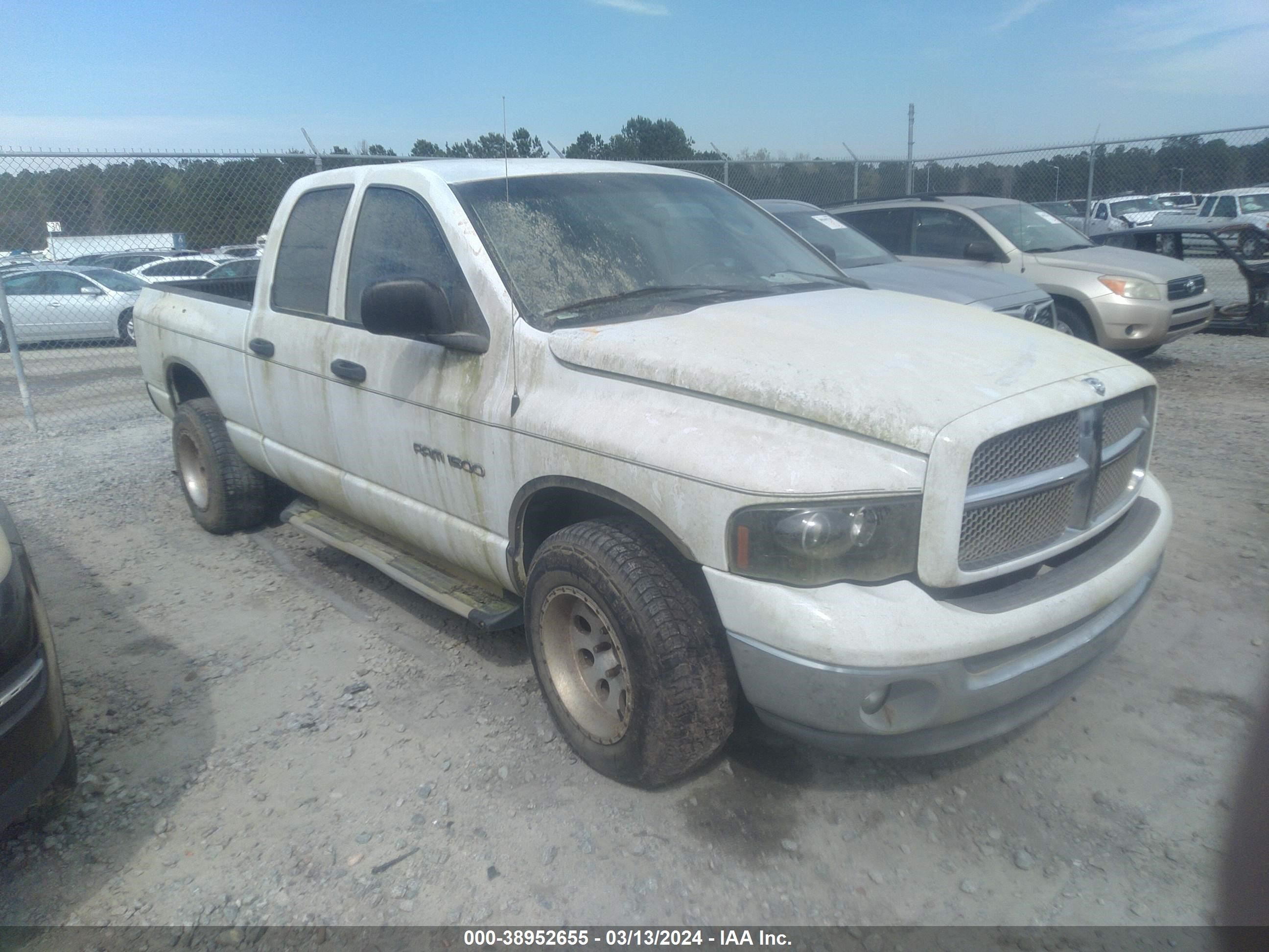 DODGE RAM 2002 3d7ha18n22g165140