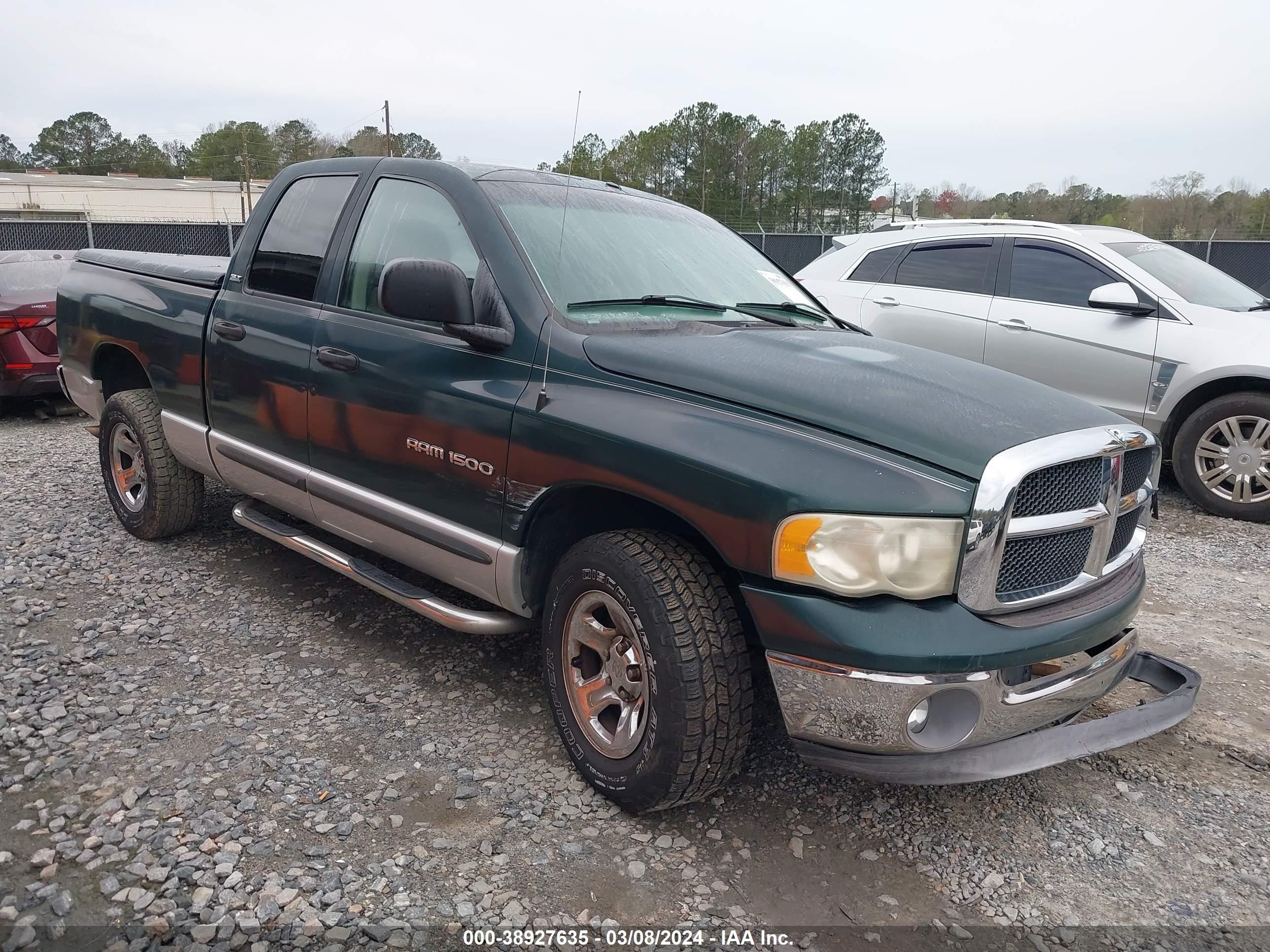 DODGE RAM 2002 3d7ha18n42g202205