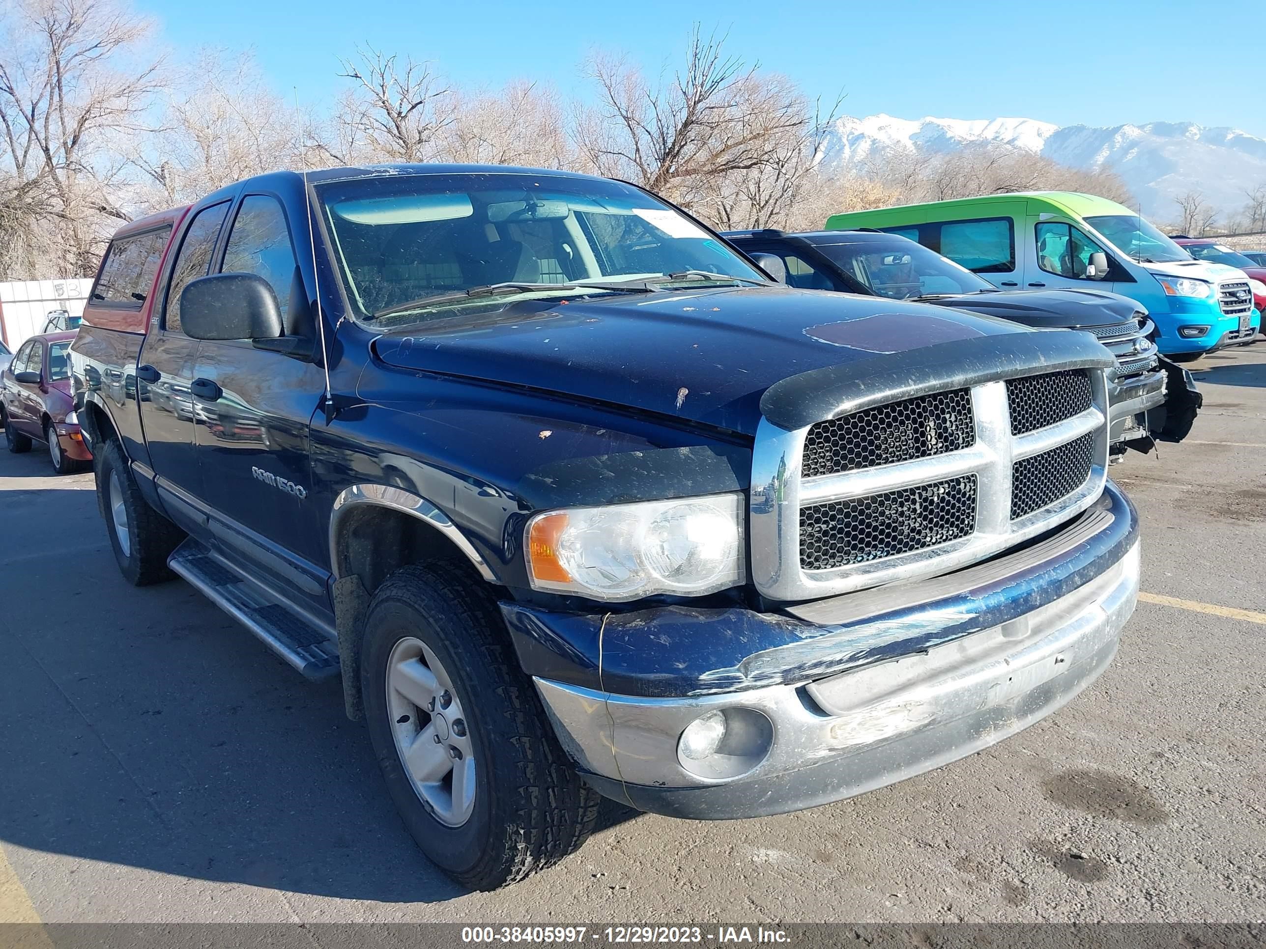 DODGE RAM 2002 3d7hu18z02g132440