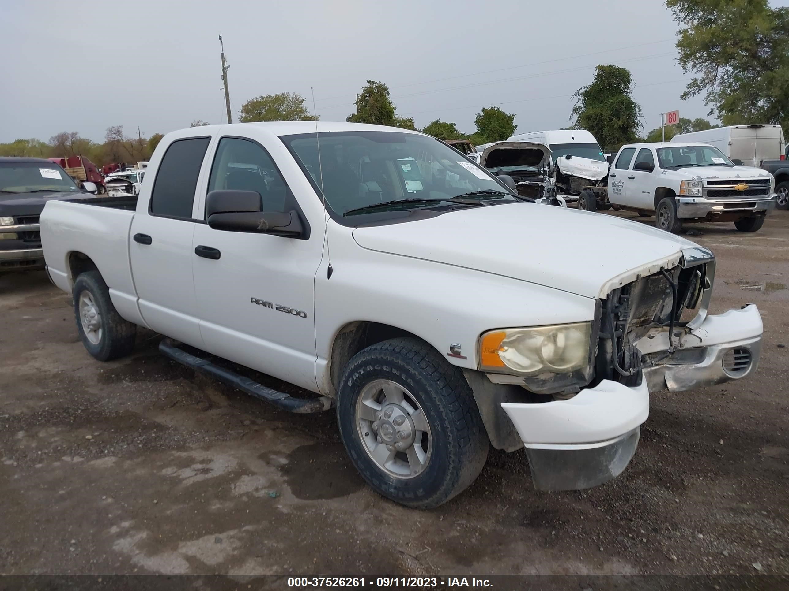 DODGE RAM 2003 3d7ka28c43g740446