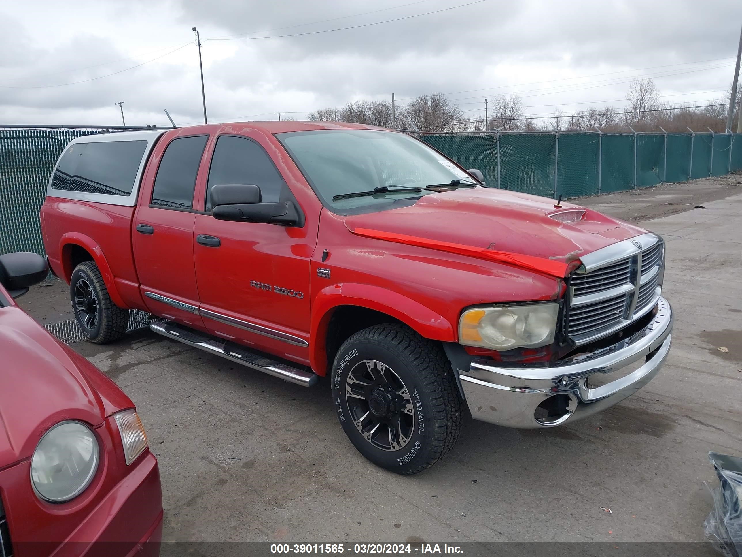 DODGE RAM 2004 3d7ka28d34g174645