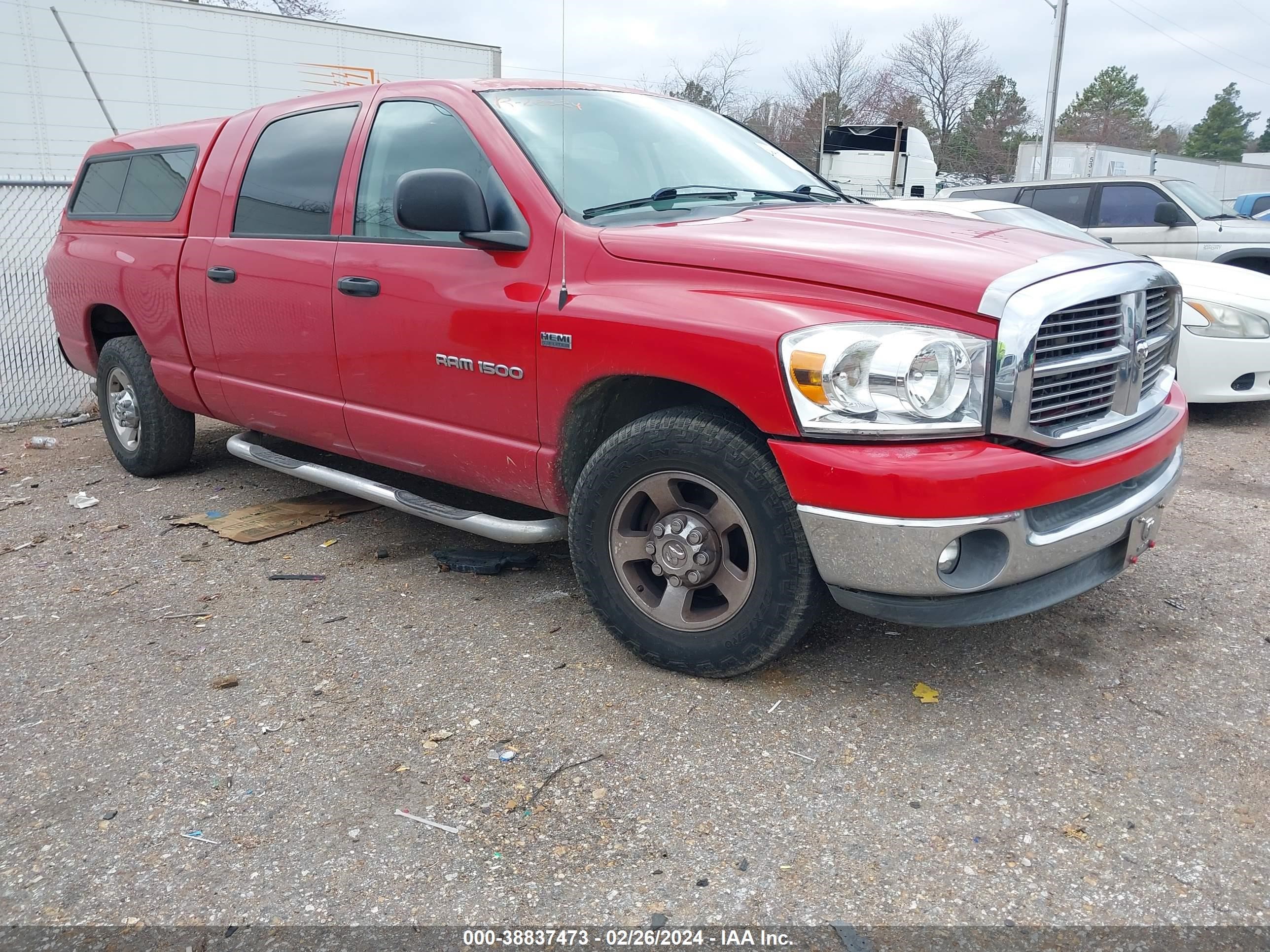 DODGE RAM 2007 3d7kr19d37g811149