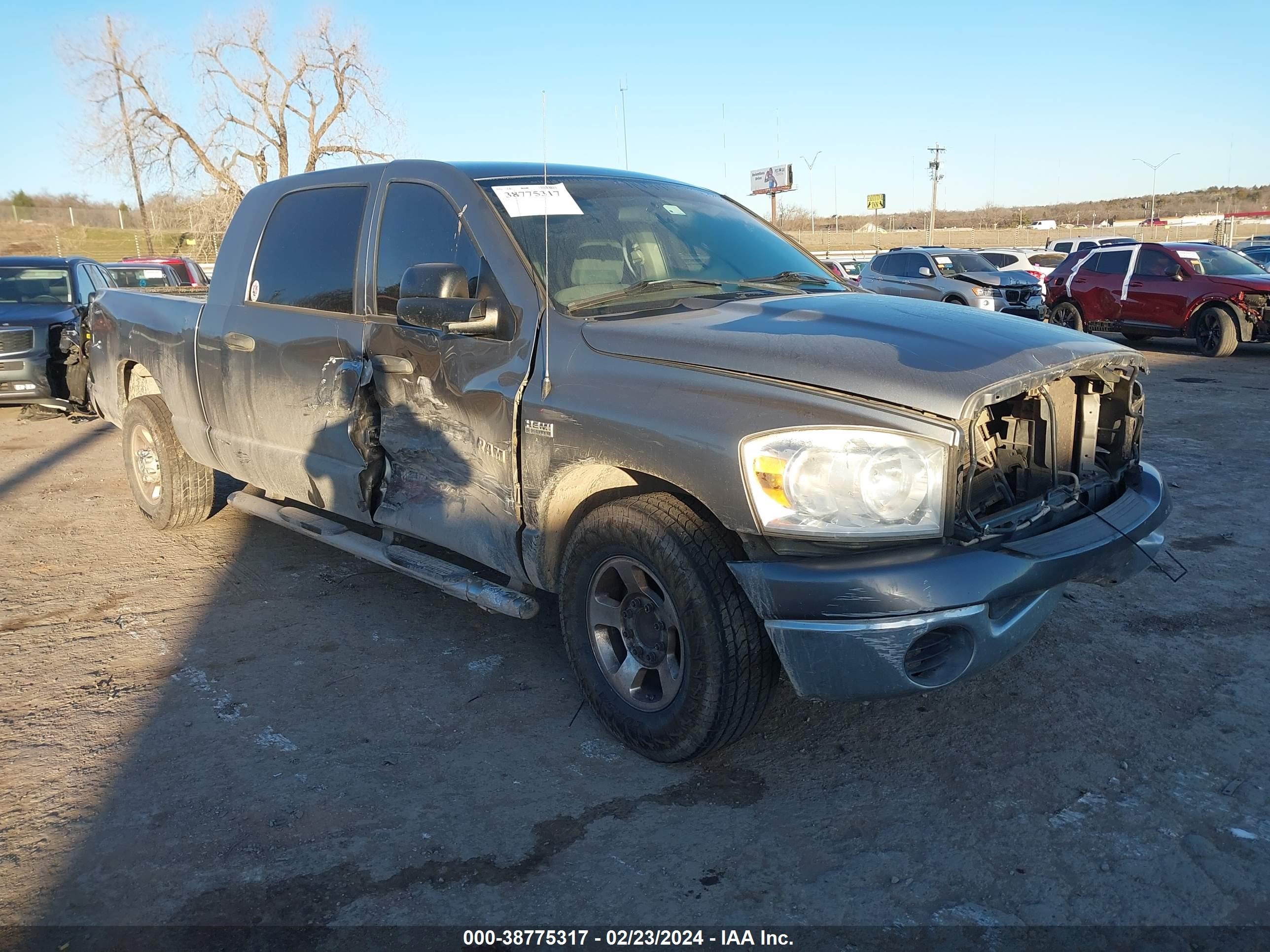 DODGE RAM 2008 3d7kr19d586g17751