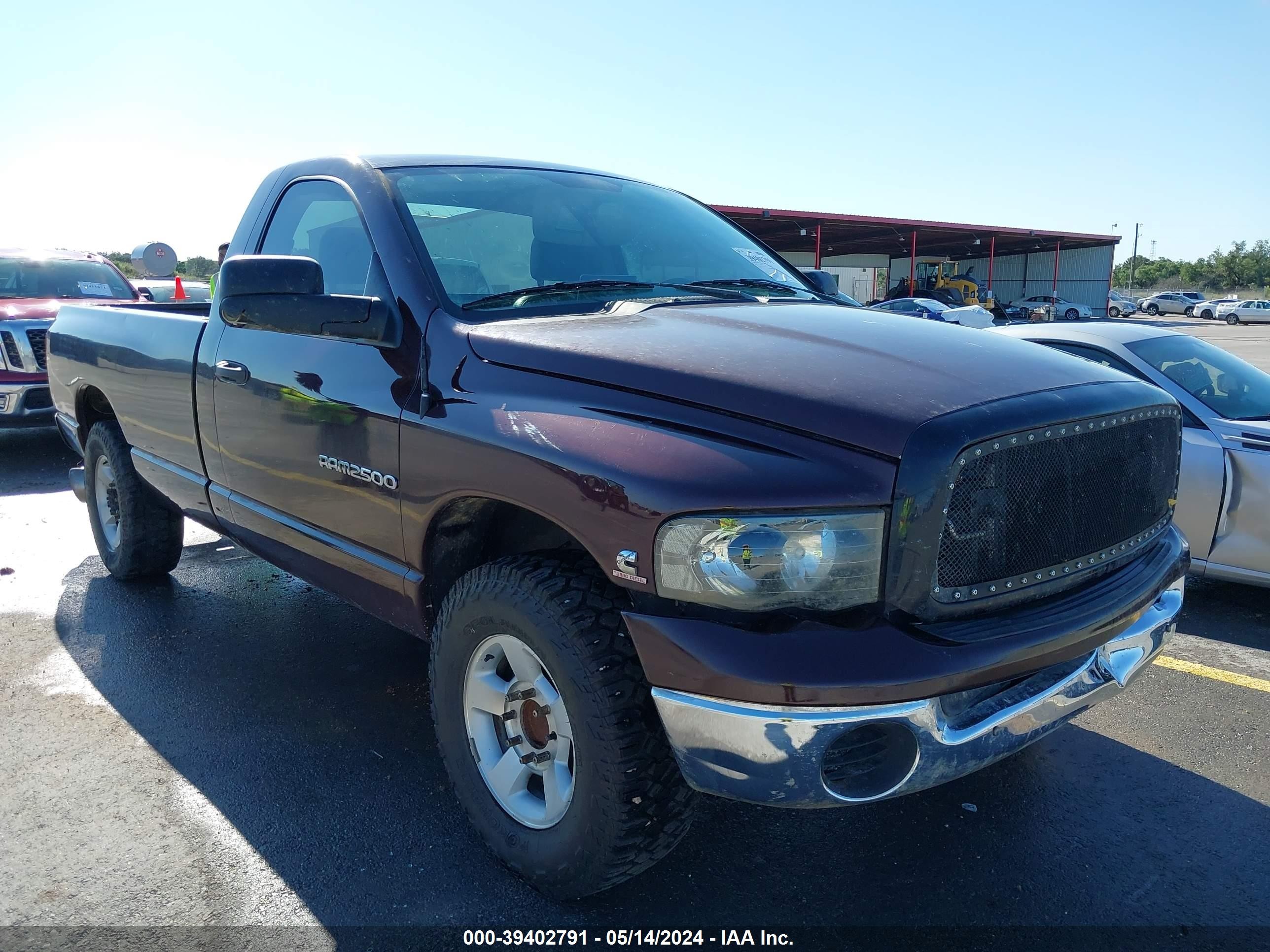 DODGE RAM 2005 3d7kr26c55g710242