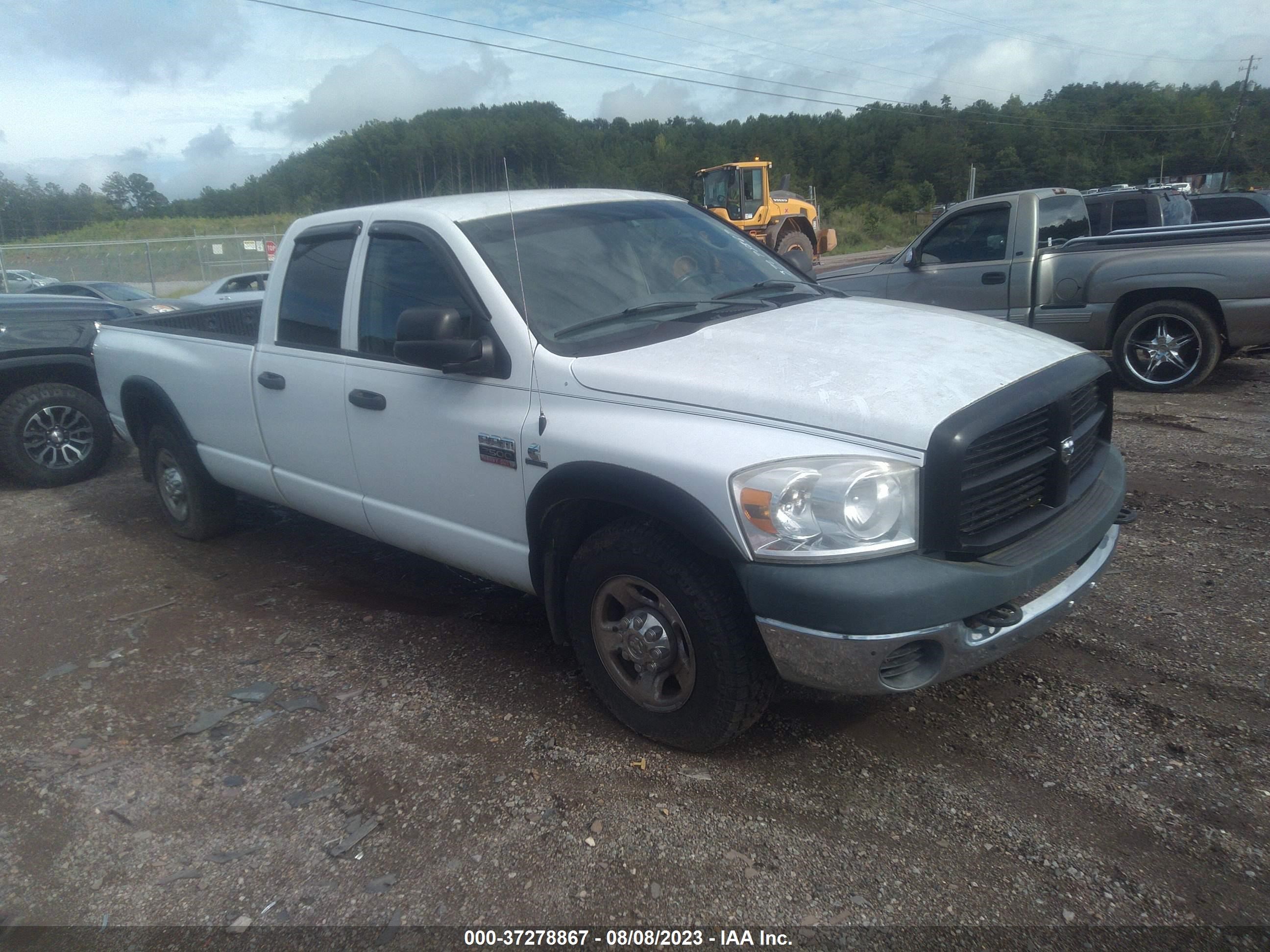 DODGE RAM 2008 3d7kr28a08g158634