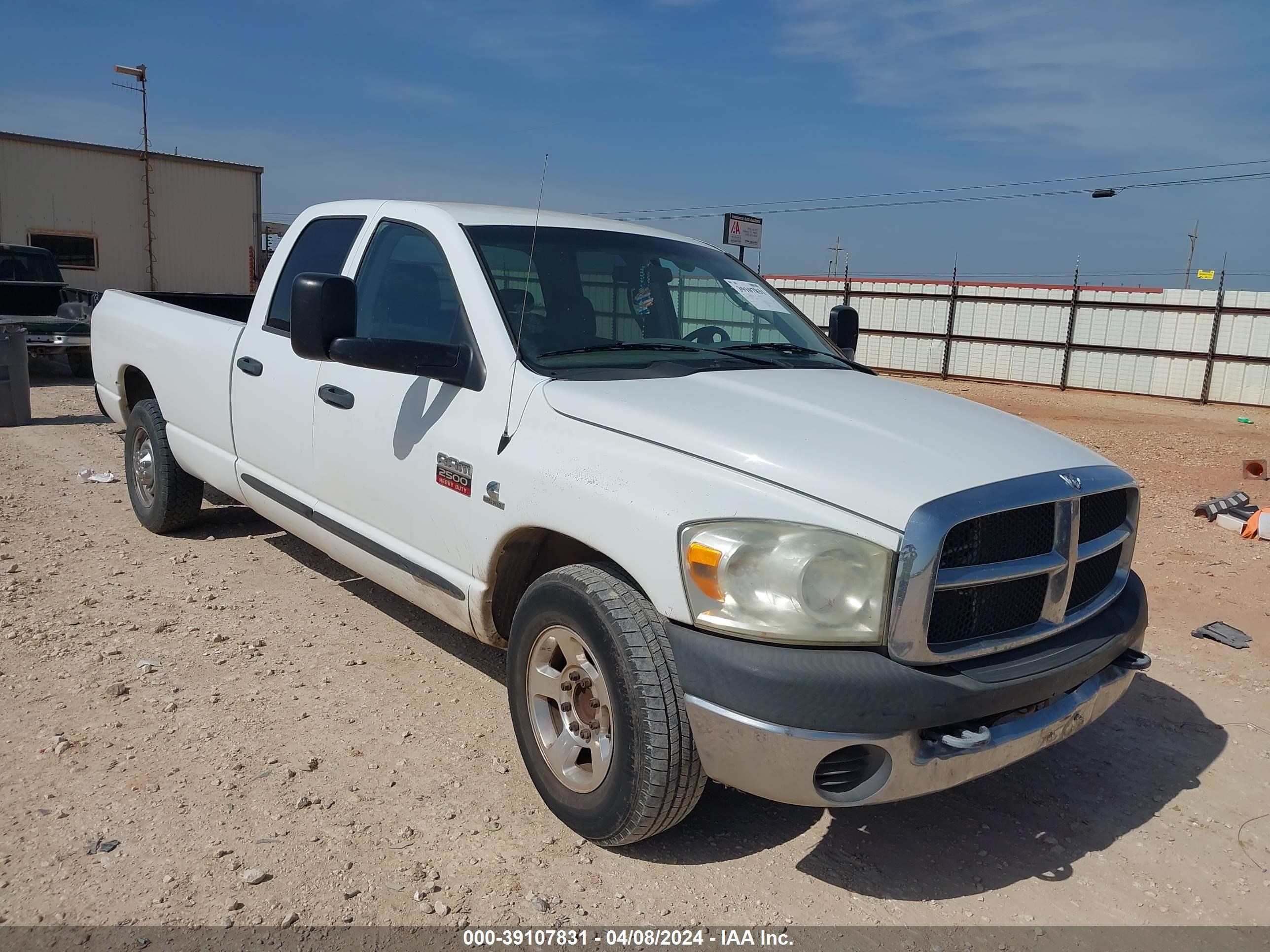 DODGE RAM 2007 3d7kr28a37g800620