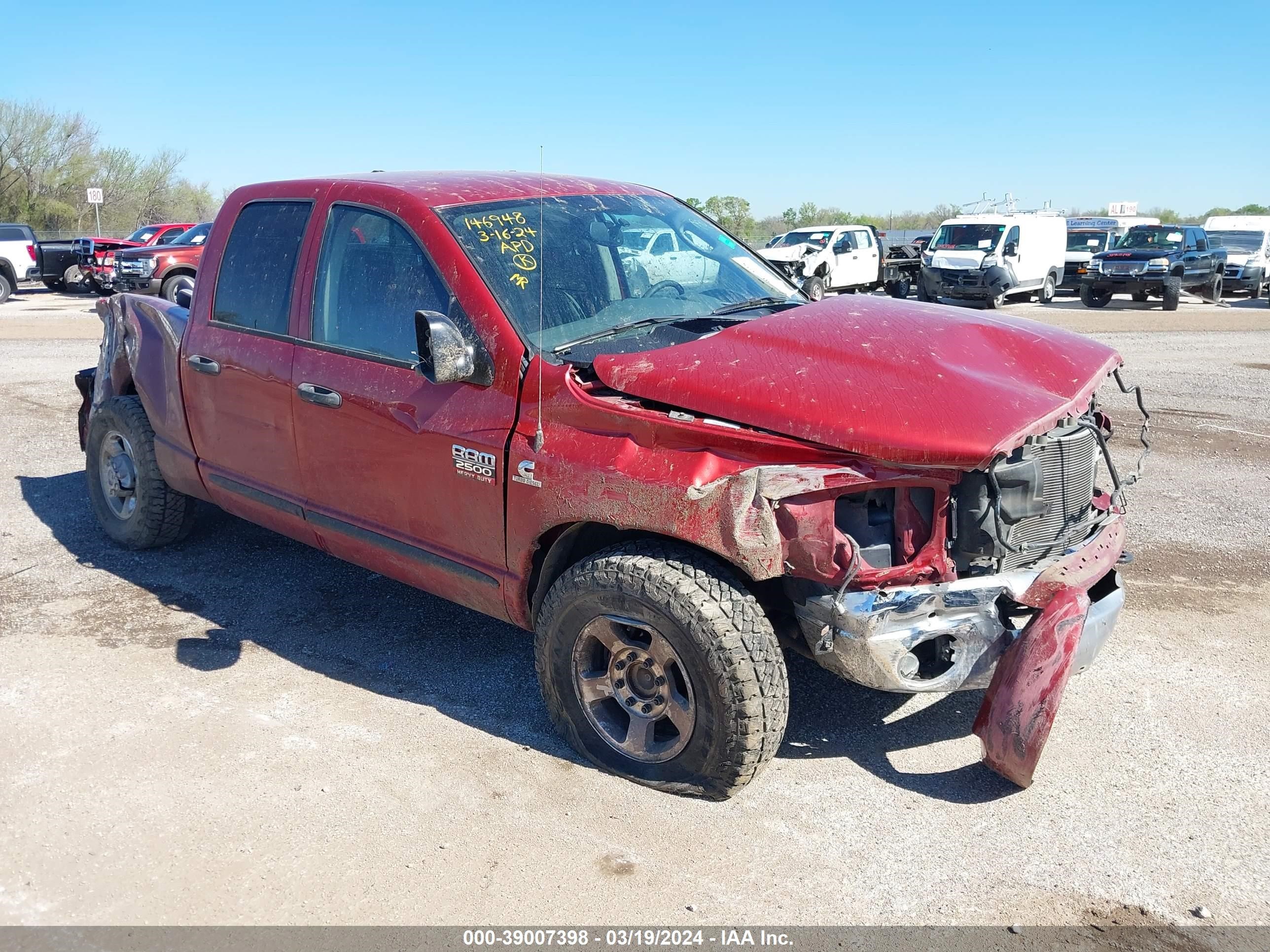 DODGE RAM 2007 3d7kr28a77g843471