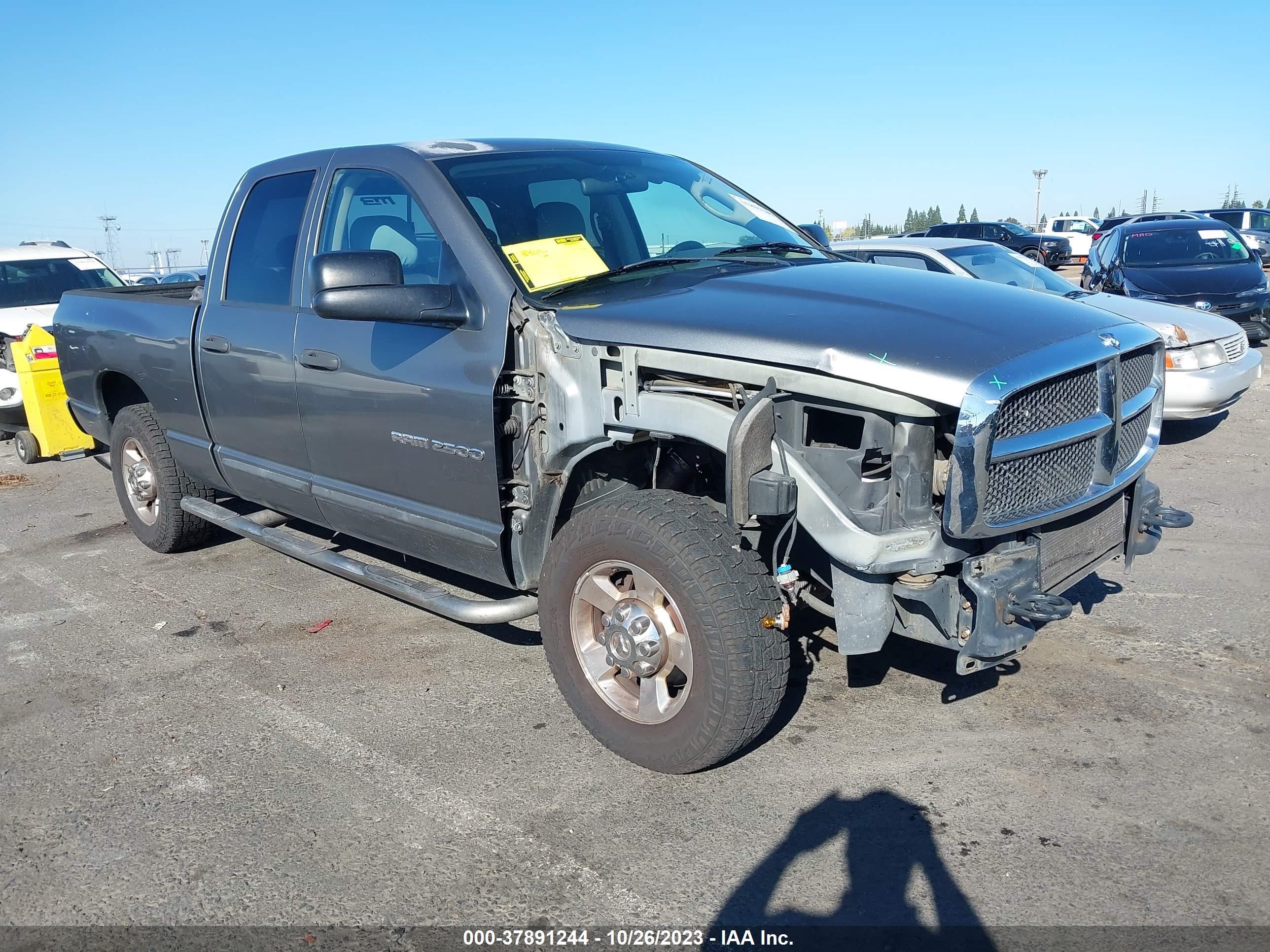 DODGE RAM 2005 3d7kr28c25g812983