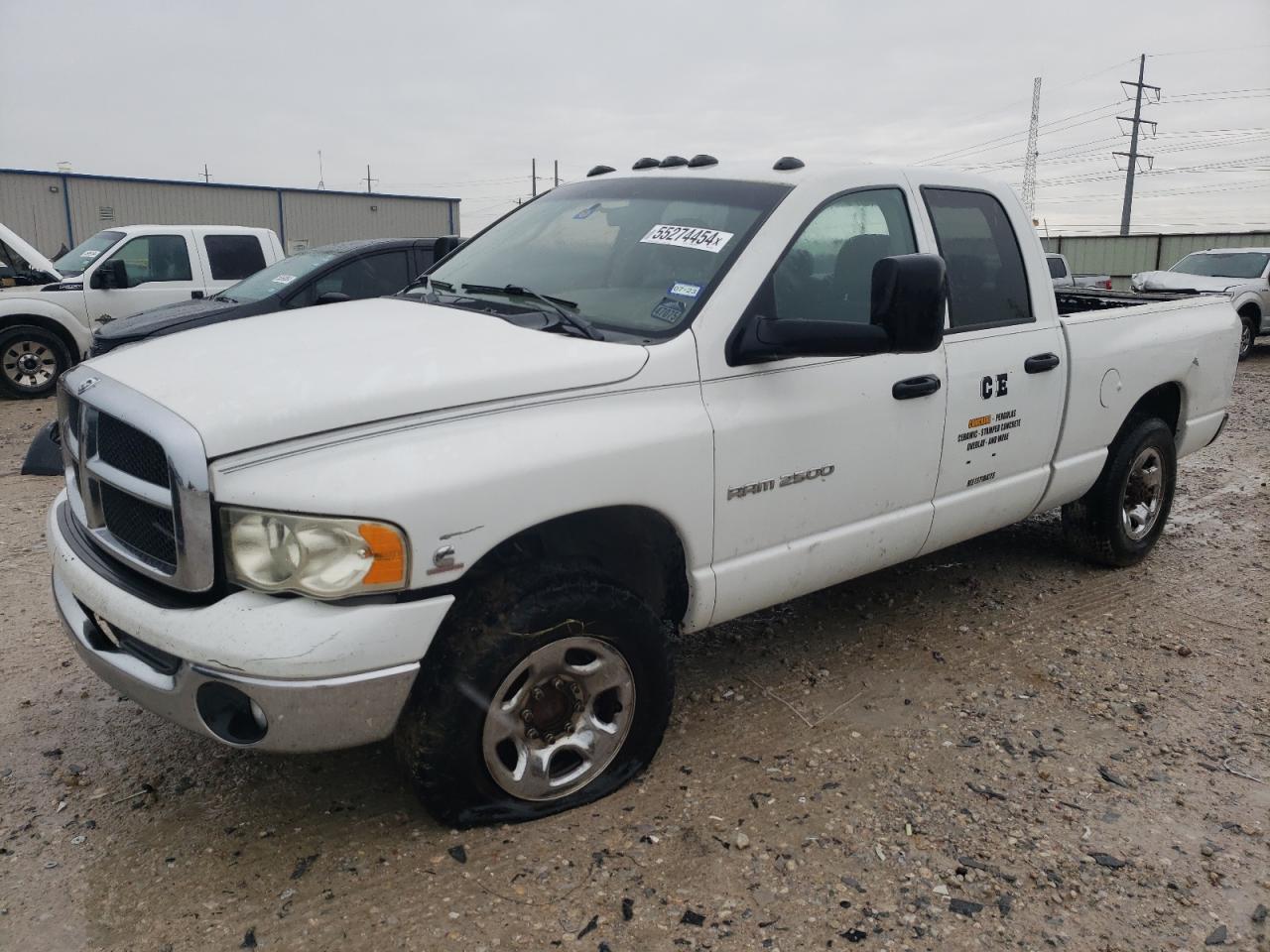 DODGE RAM 2500 S 2005 3d7kr28c35g727750