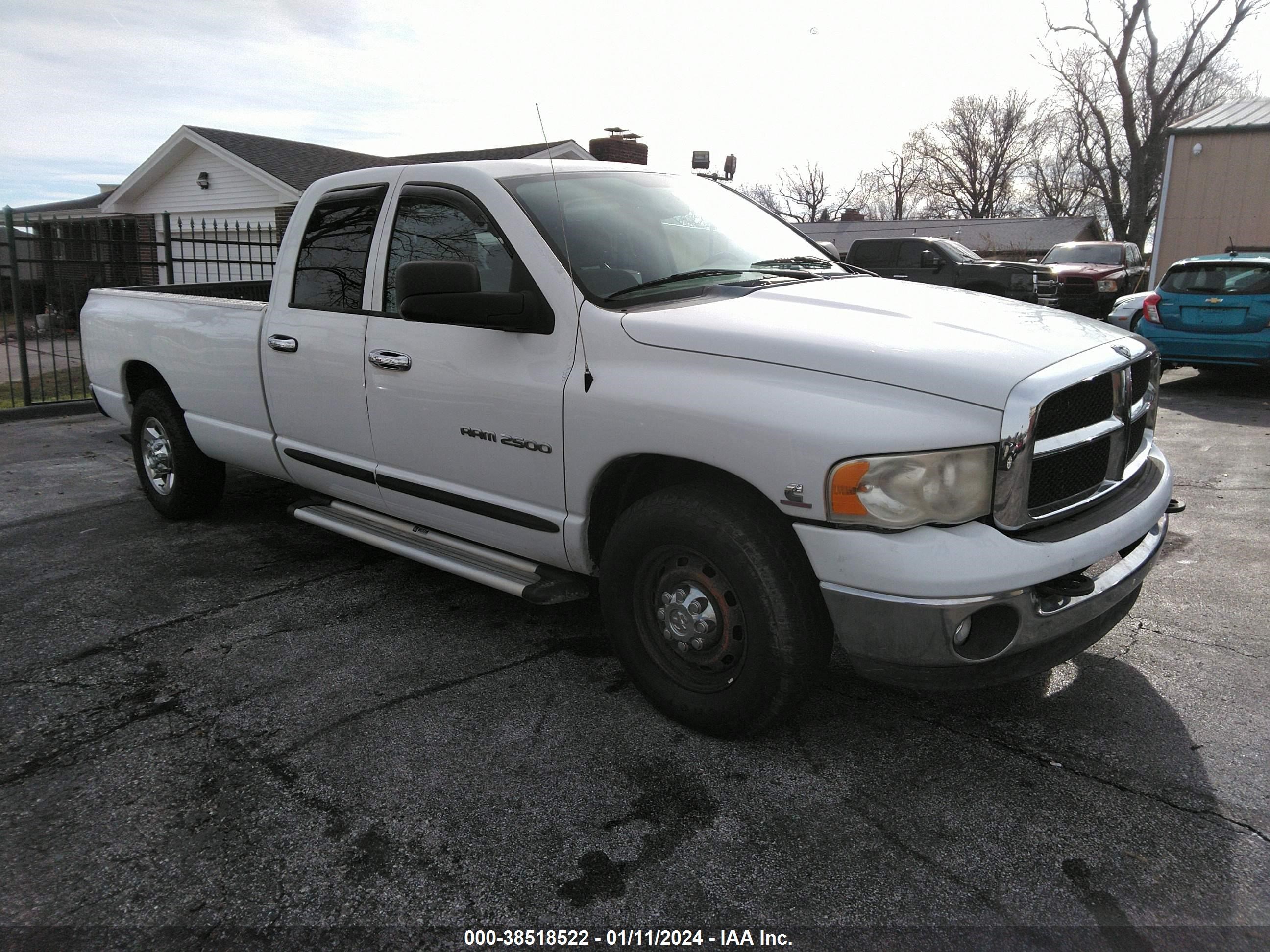 DODGE RAM 2005 3d7kr28c75g722924