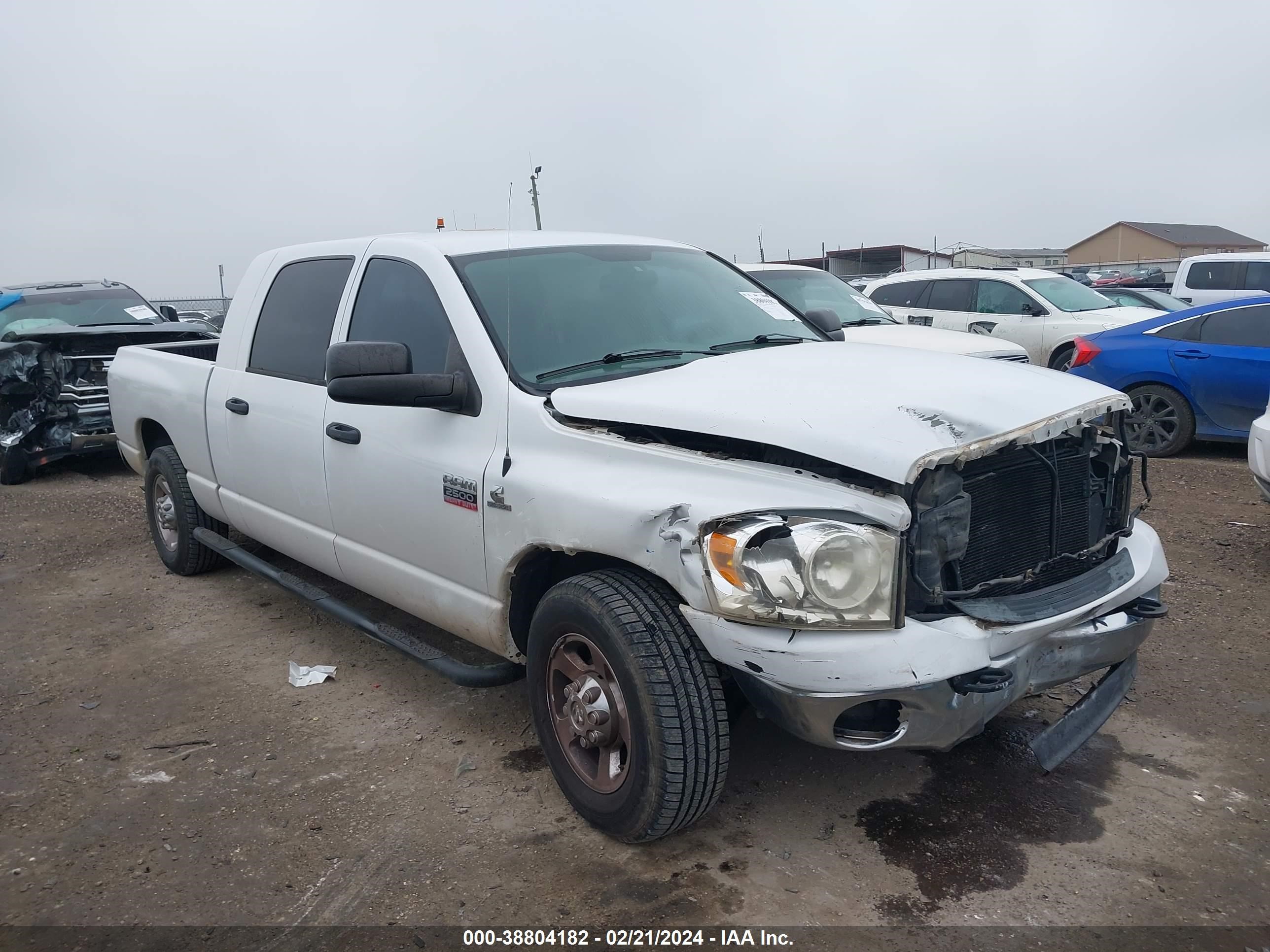 DODGE RAM 2008 3d7kr29ax8g241700