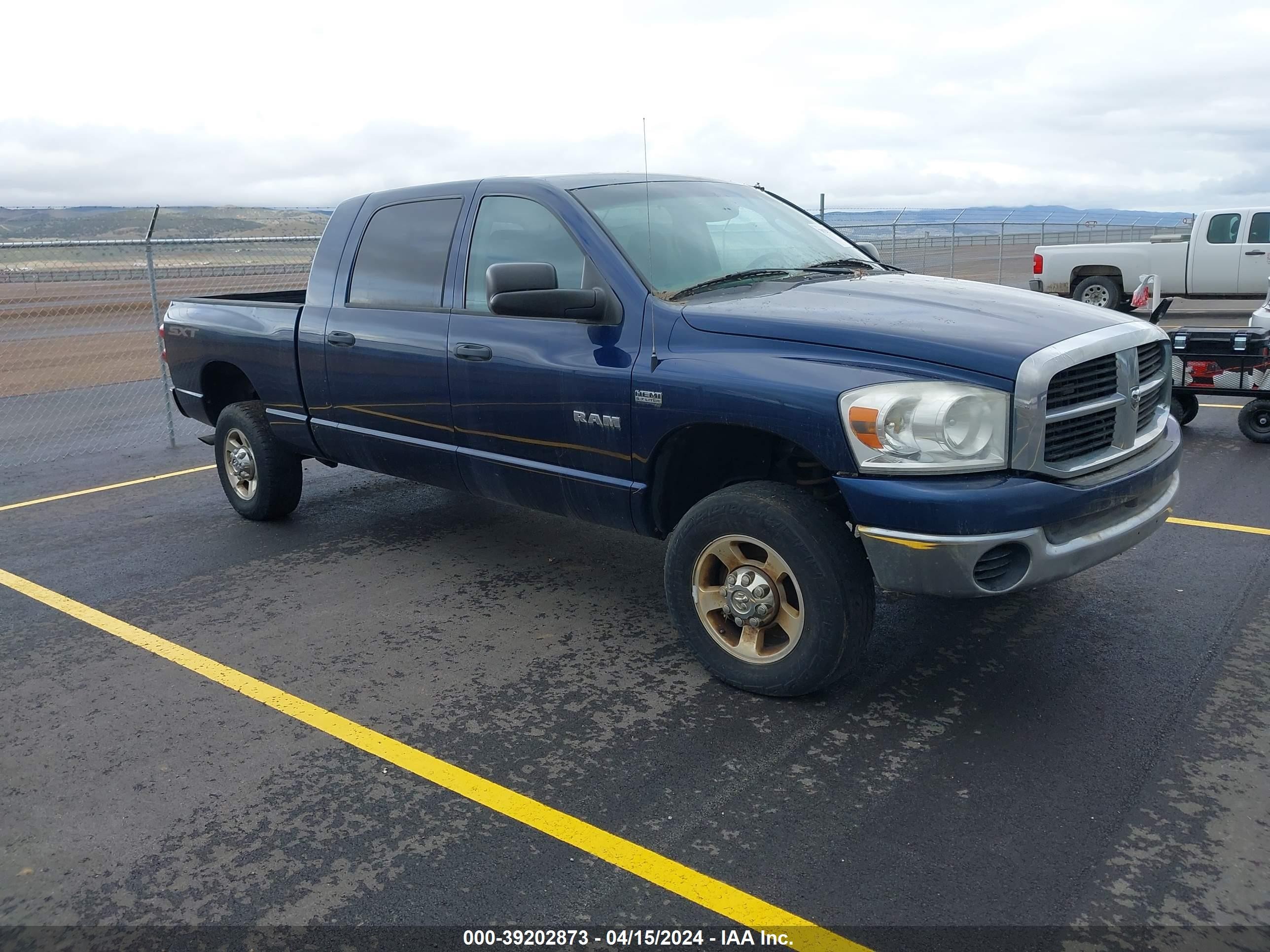 DODGE RAM 2008 3d7ks19d38g193143