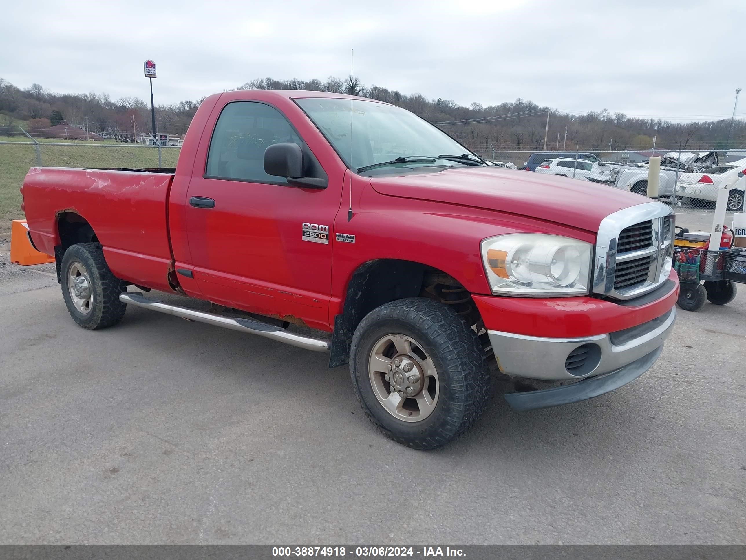 DODGE RAM 2008 3d7ks26d286215000