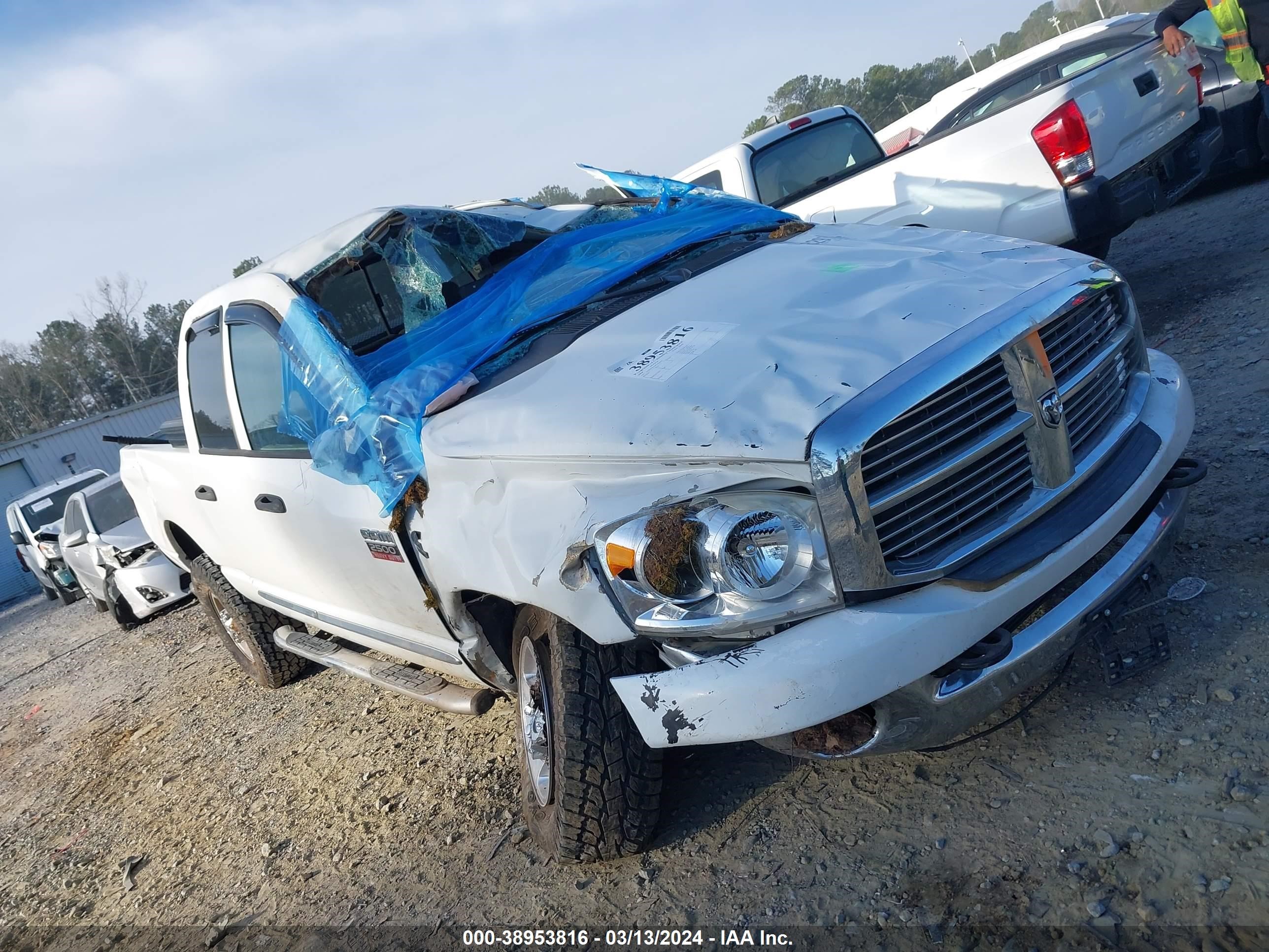 DODGE RAM 2008 3d7ks28a38g194905