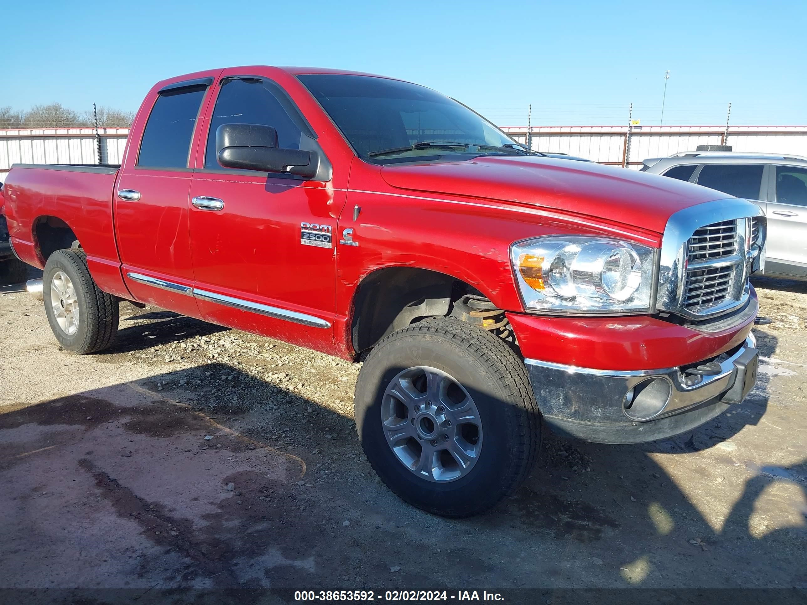 DODGE RAM 2008 3d7ks28a48g116309