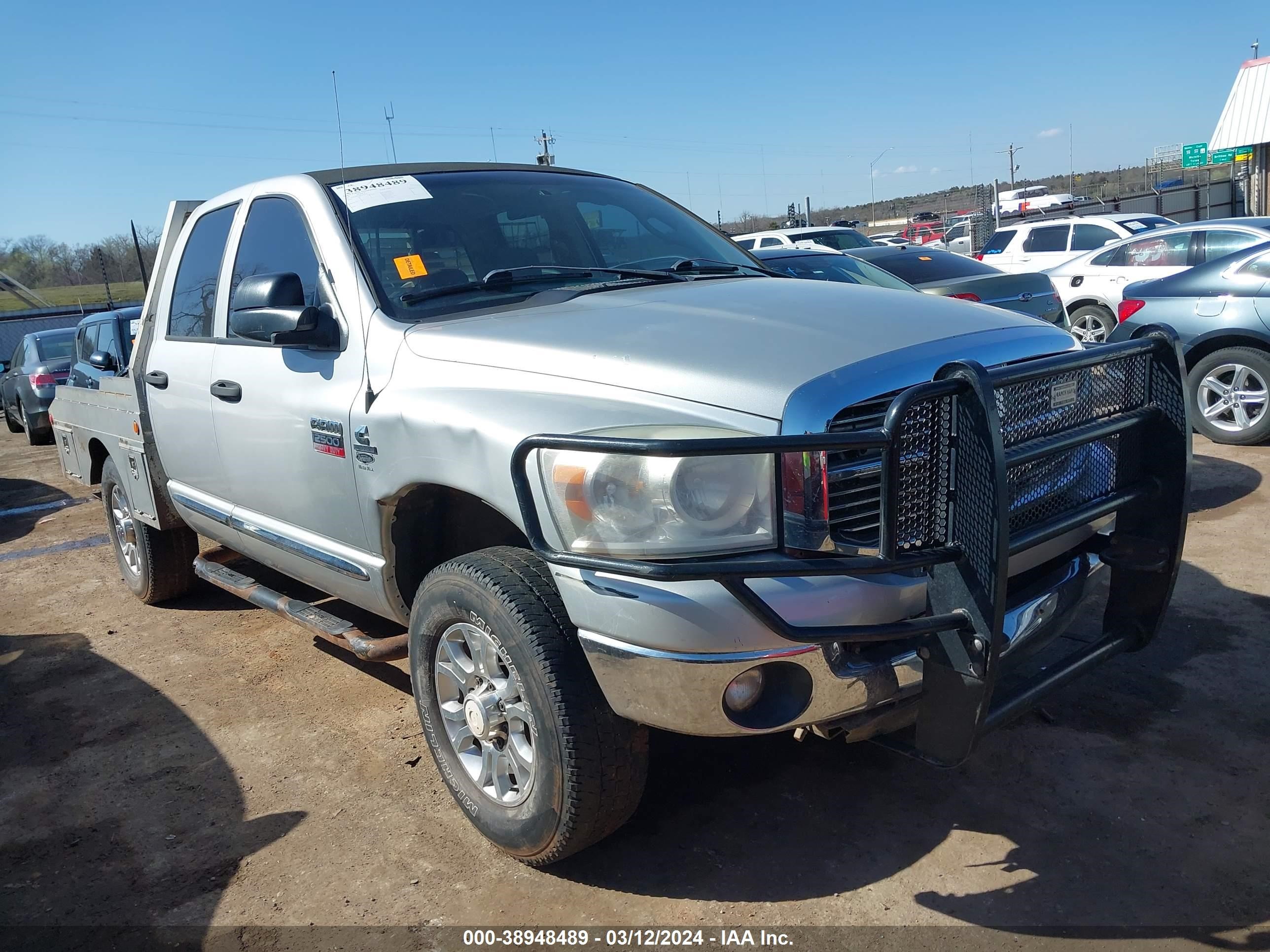 DODGE RAM 2008 3d7ks28a68g206478