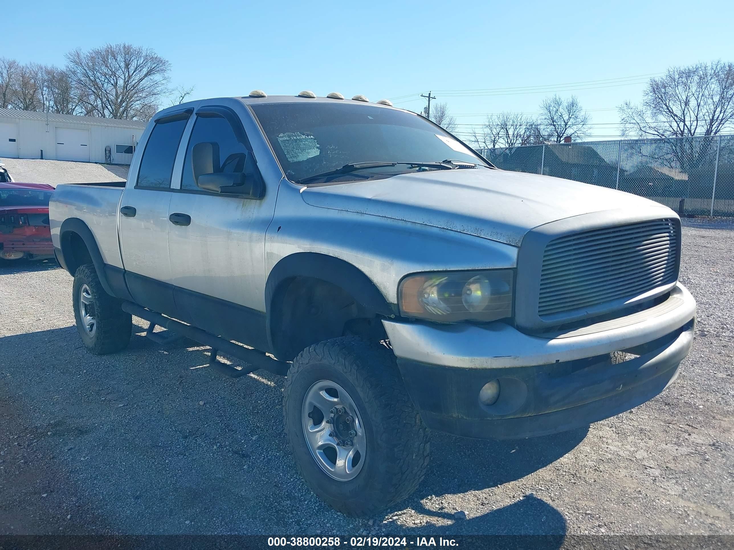 DODGE RAM 2005 3d7ks28c35g834950