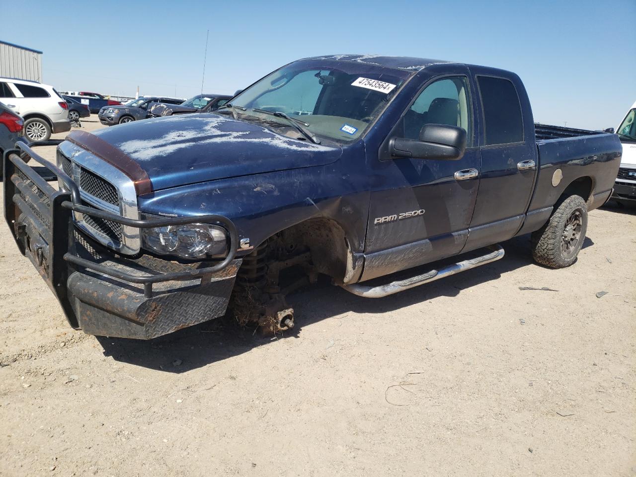 DODGE RAM 2500 S 2005 3d7ks28c95g787777