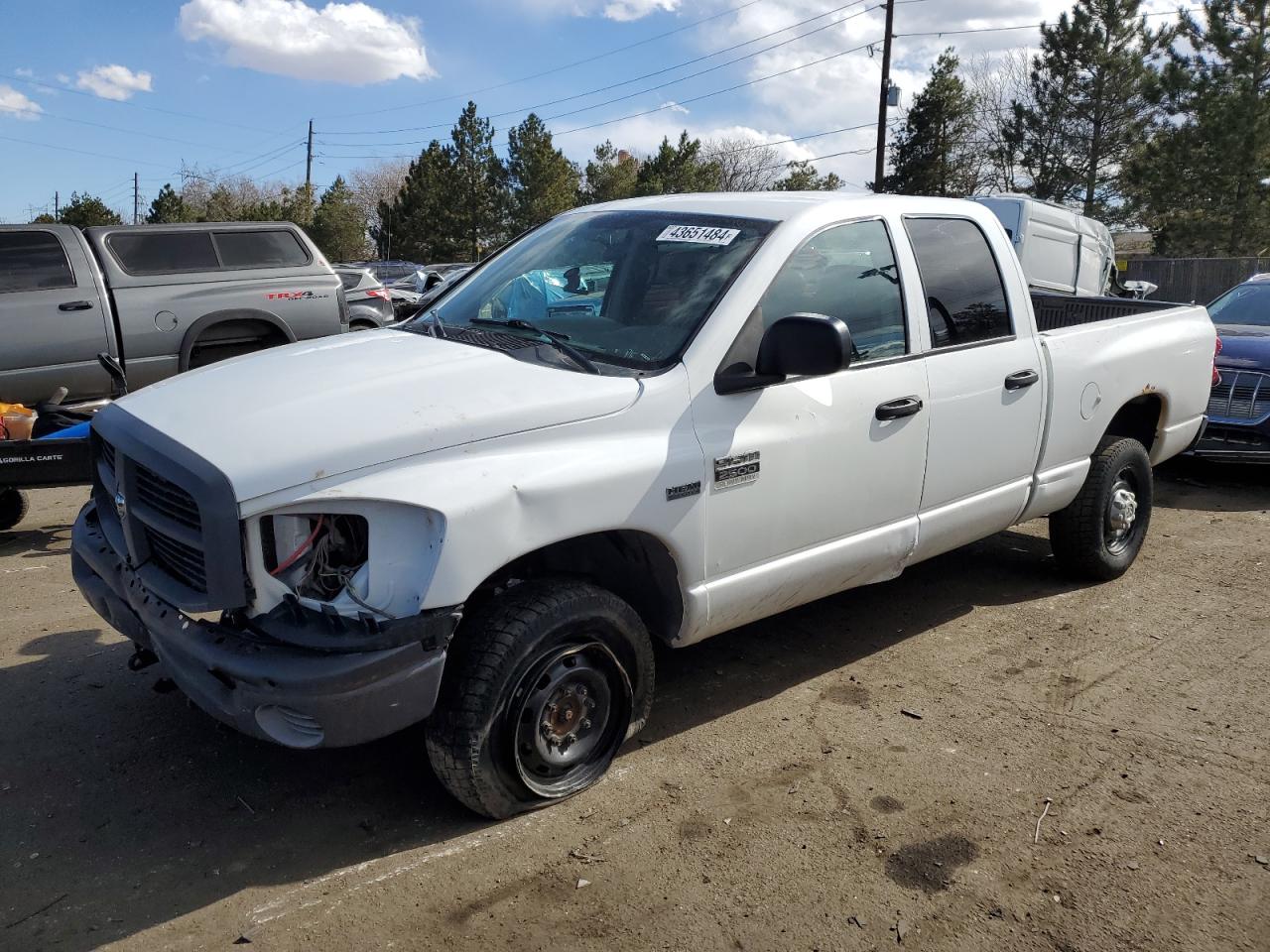 DODGE RAM 2008 3d7ks28d78g120381