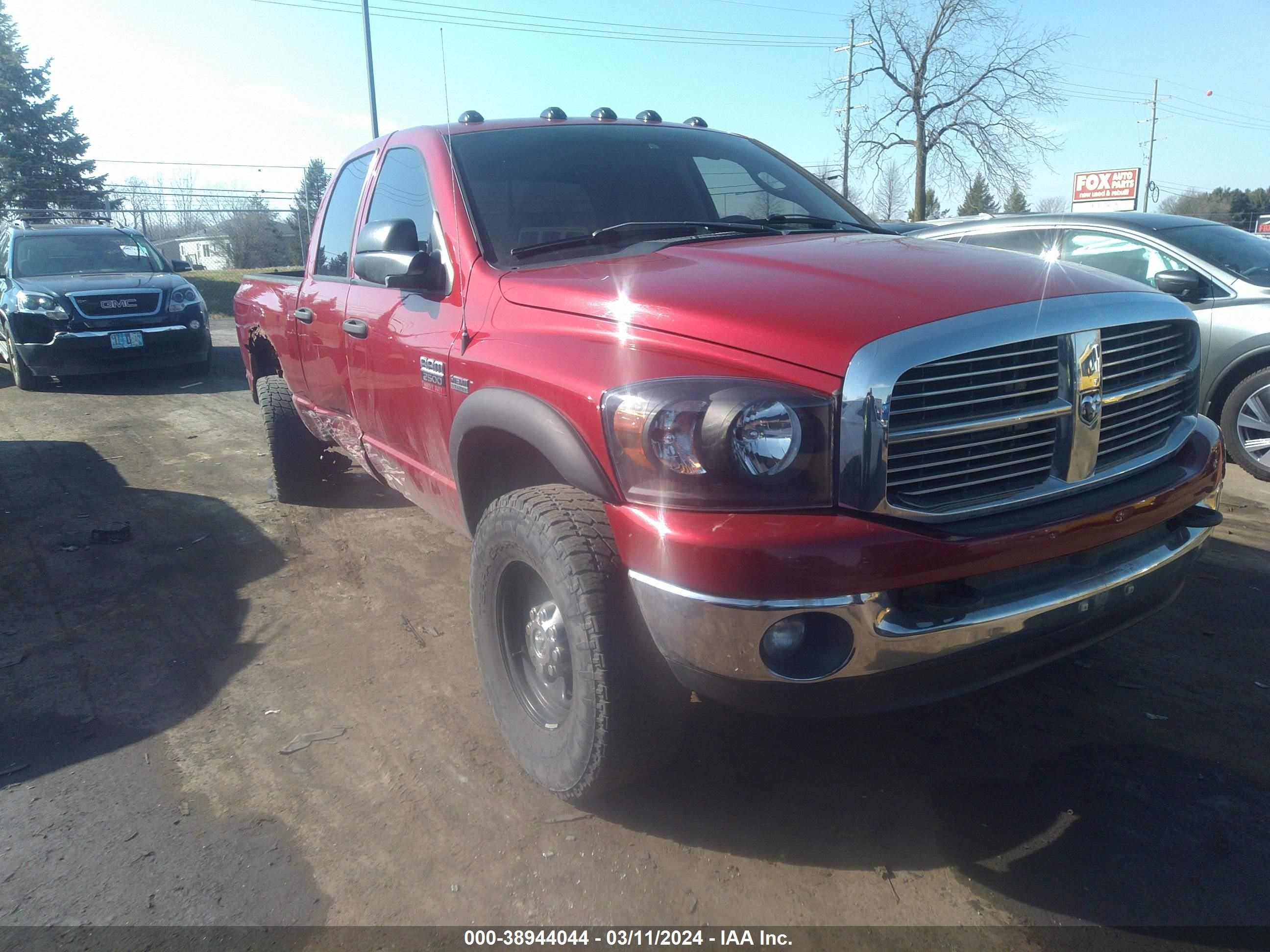 DODGE RAM 2008 3d7ks28d88g224605