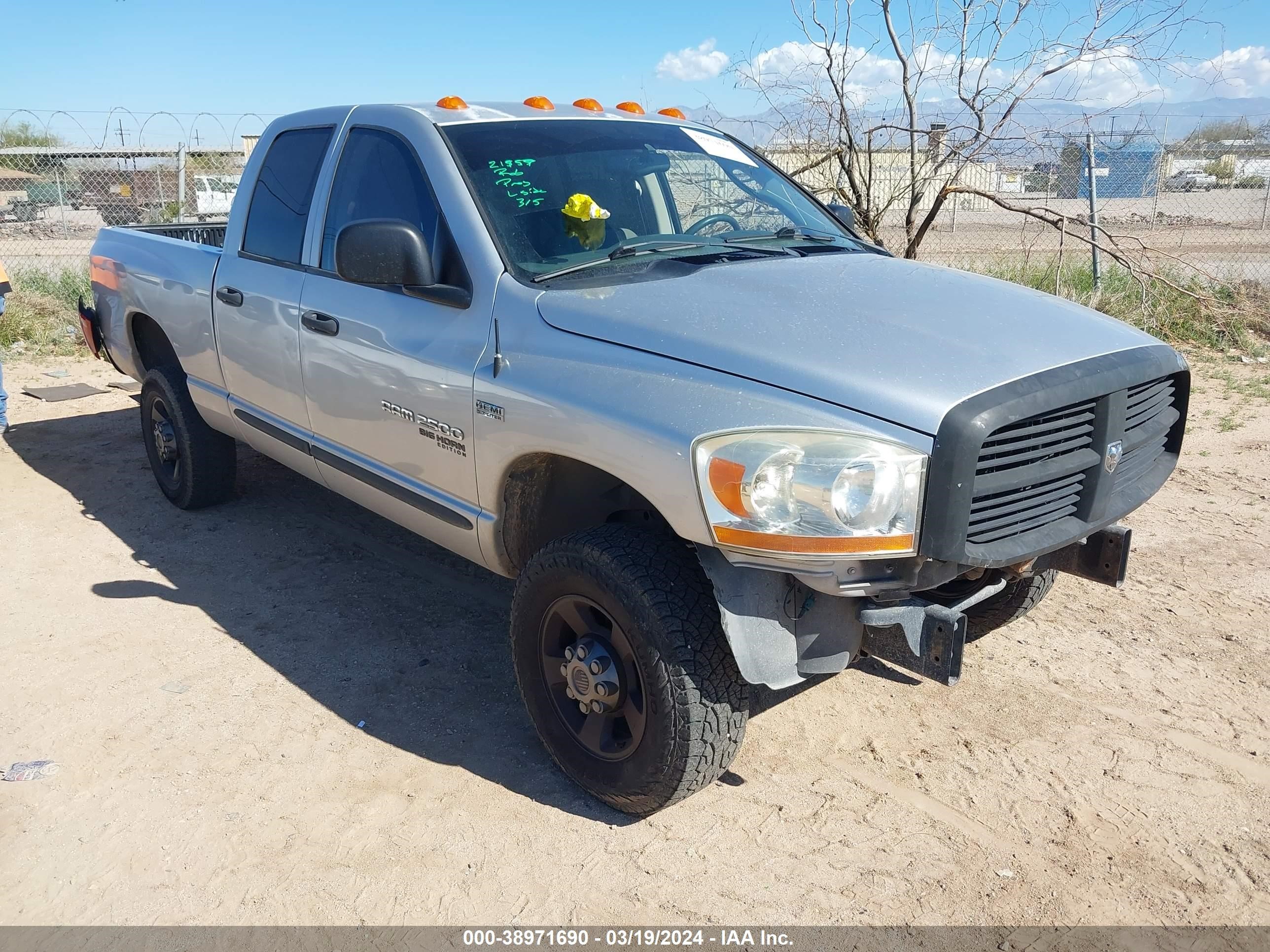 DODGE RAM 2006 3d7ks28d96g112120