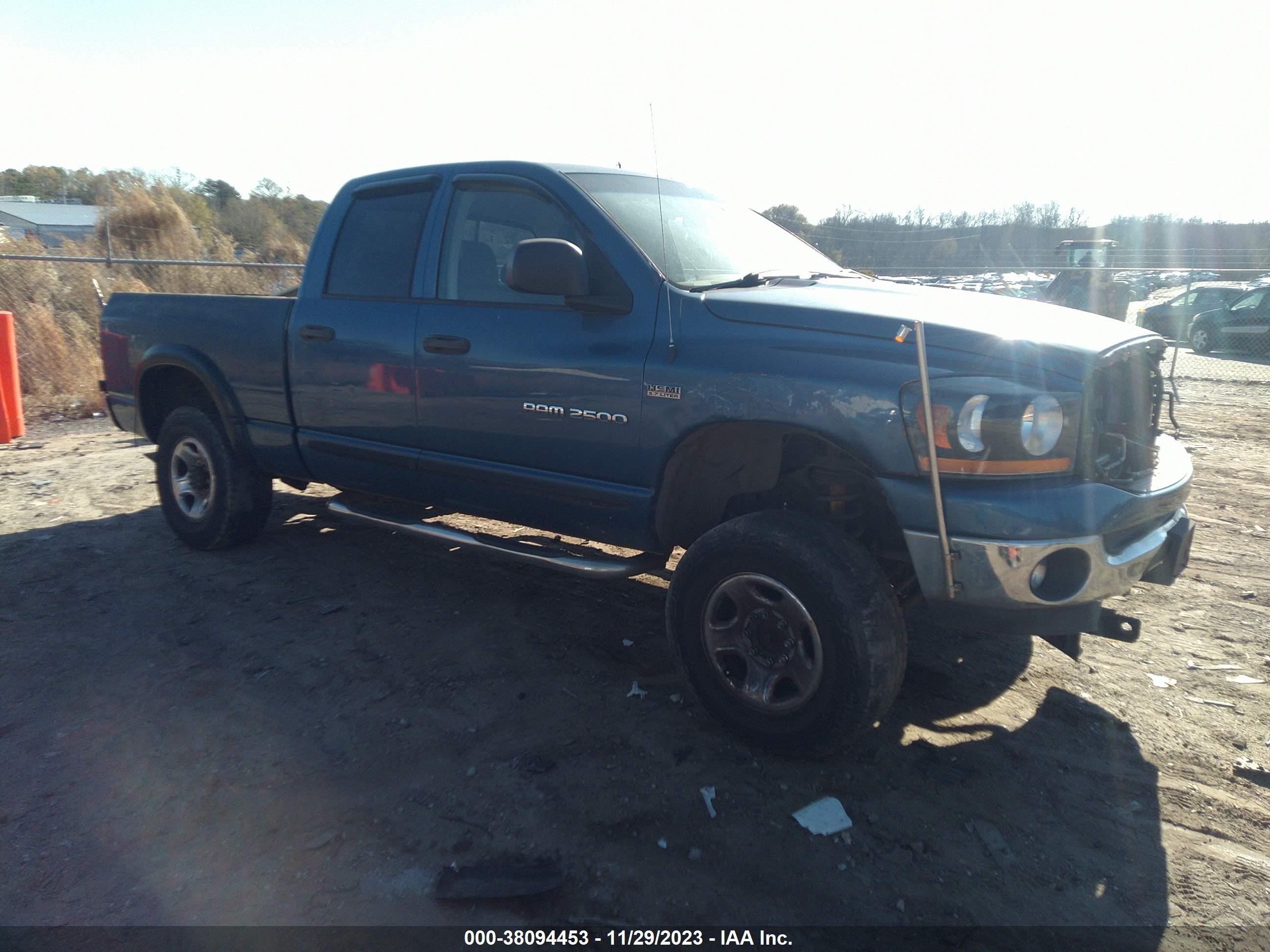 DODGE RAM 2006 3d7ks28dx6g113339