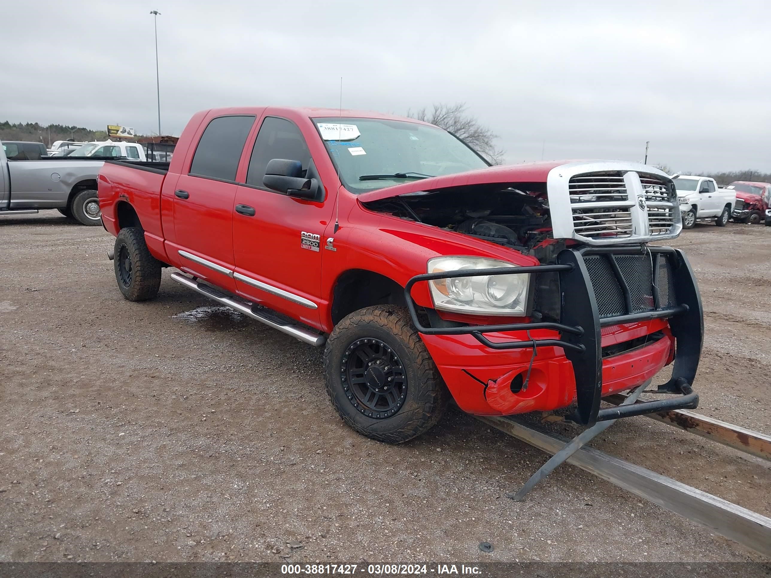 DODGE RAM 2008 3d7ks29a28g237337