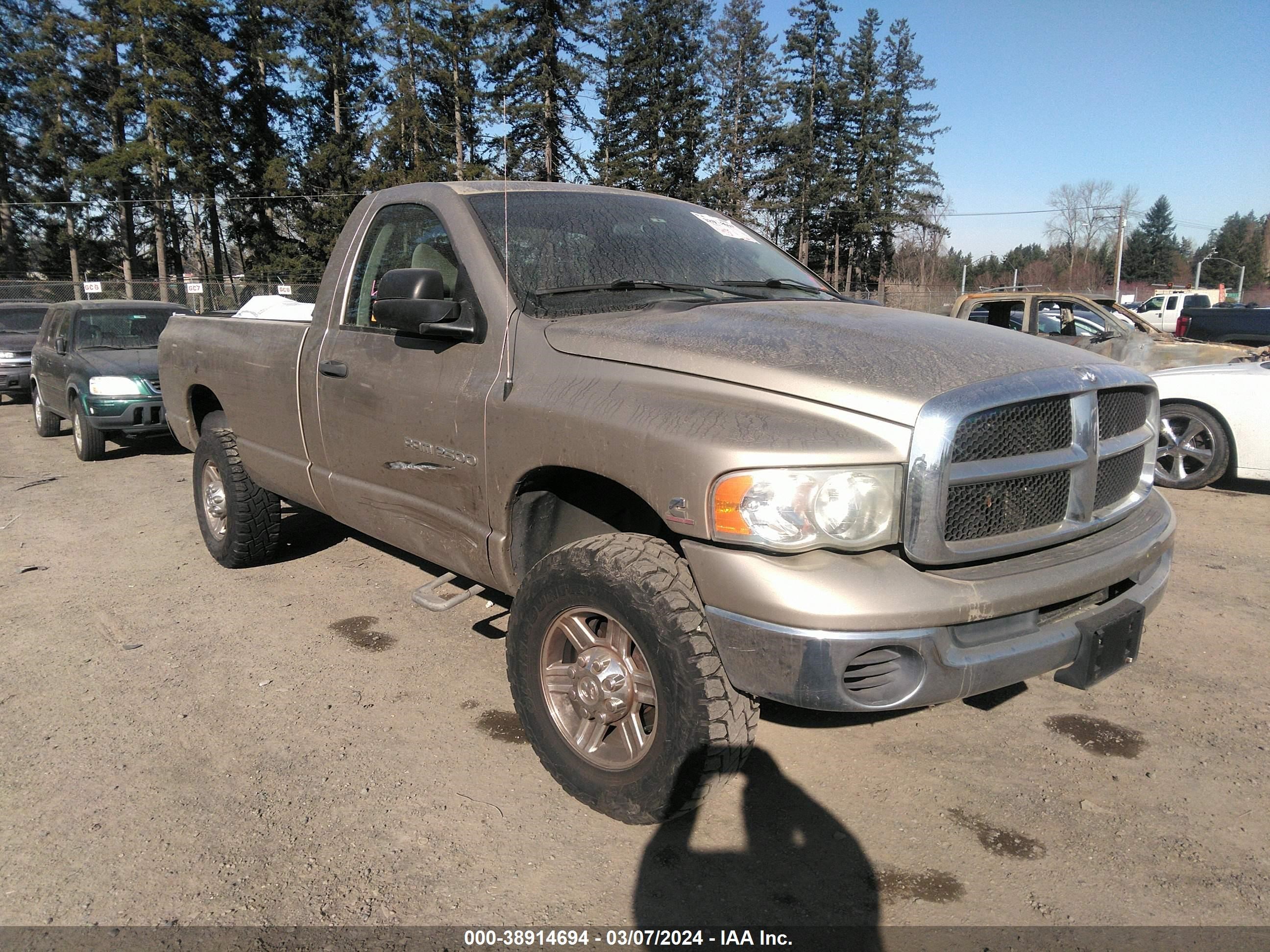 DODGE RAM 2004 3d7ku26c24g222010