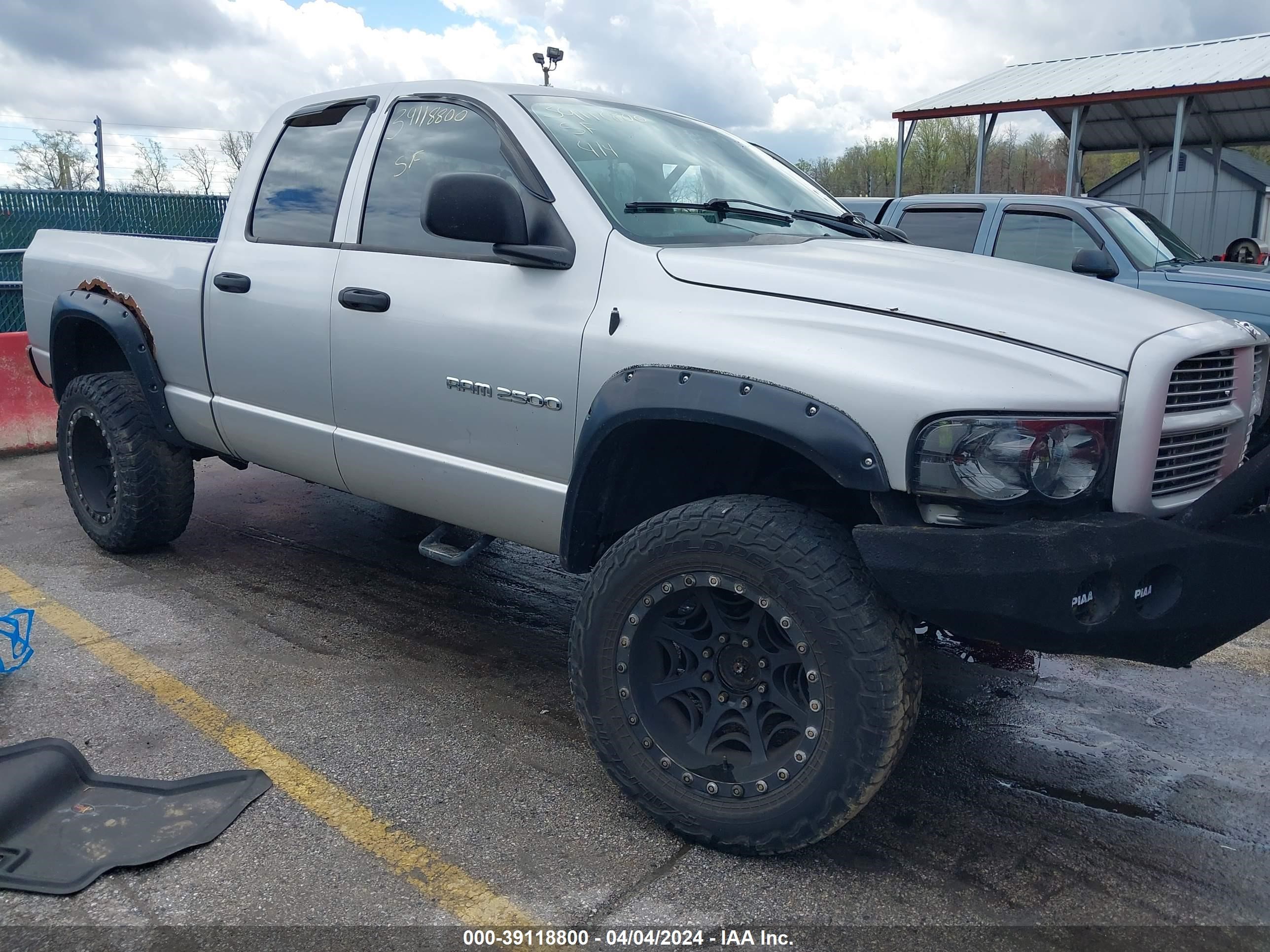 DODGE RAM 2003 3d7ku28623g767808