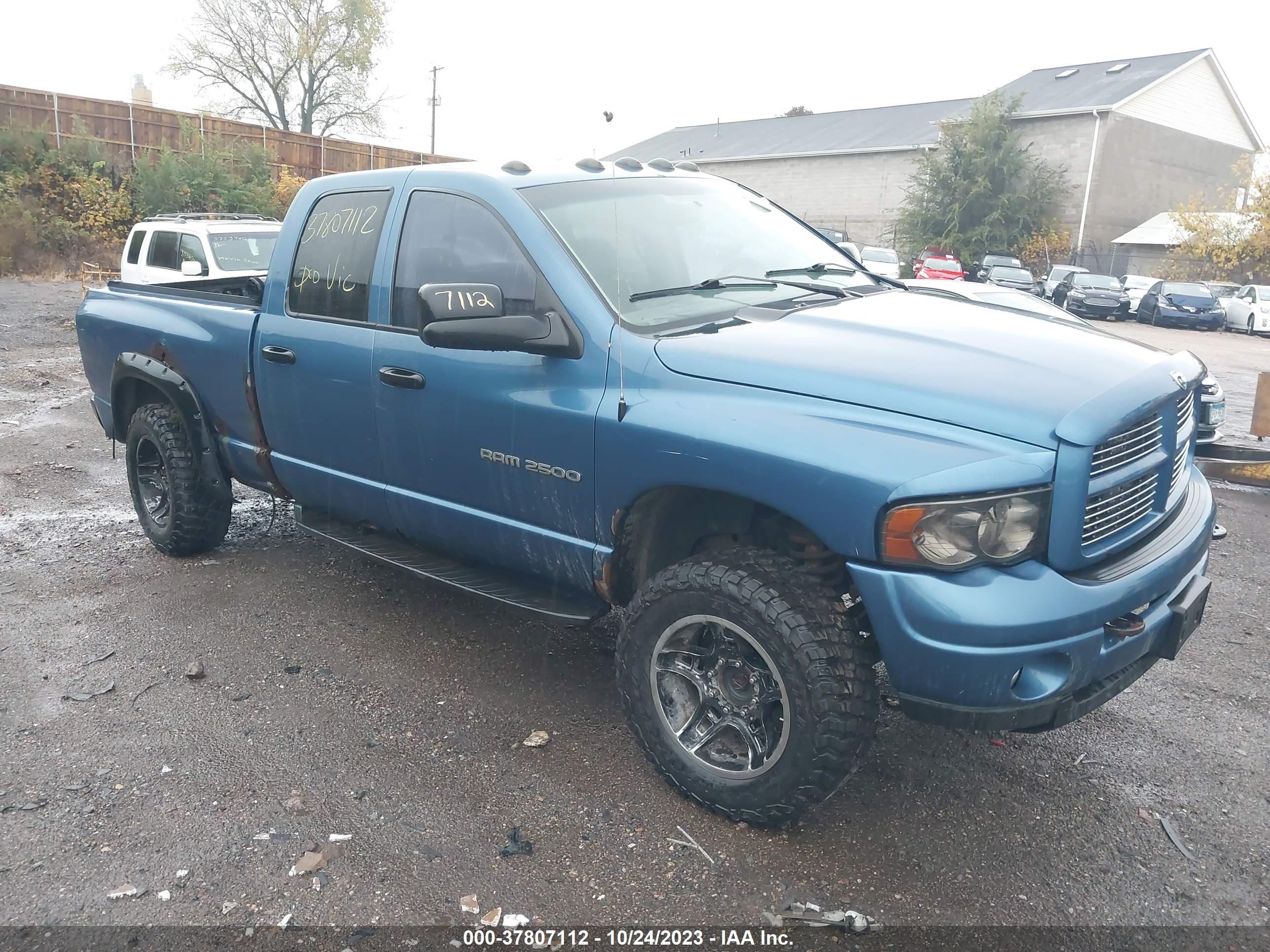 DODGE RAM 2003 3d7ku28643g735684